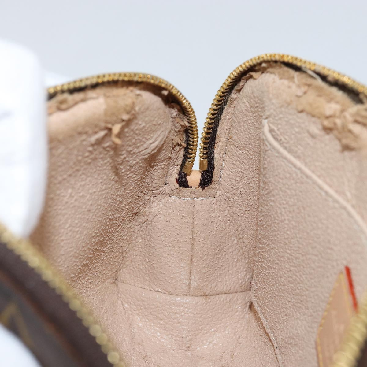 LOUIS VUITTON Monogram Pochette Cosmetic PM Pouch M43998 LV Auth 143908