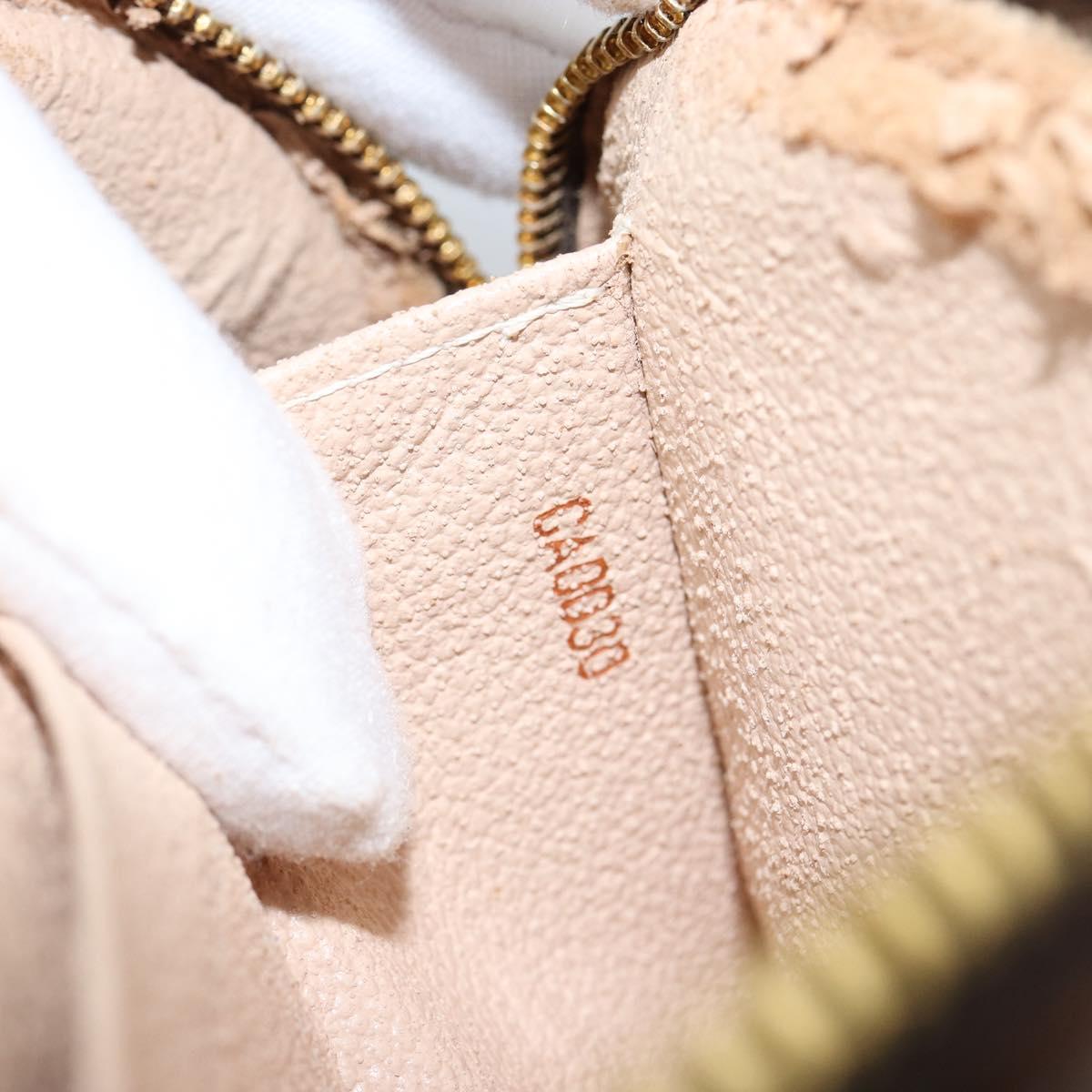 LOUIS VUITTON Monogram Pochette Cosmetic PM Pouch M43998 LV Auth 143908