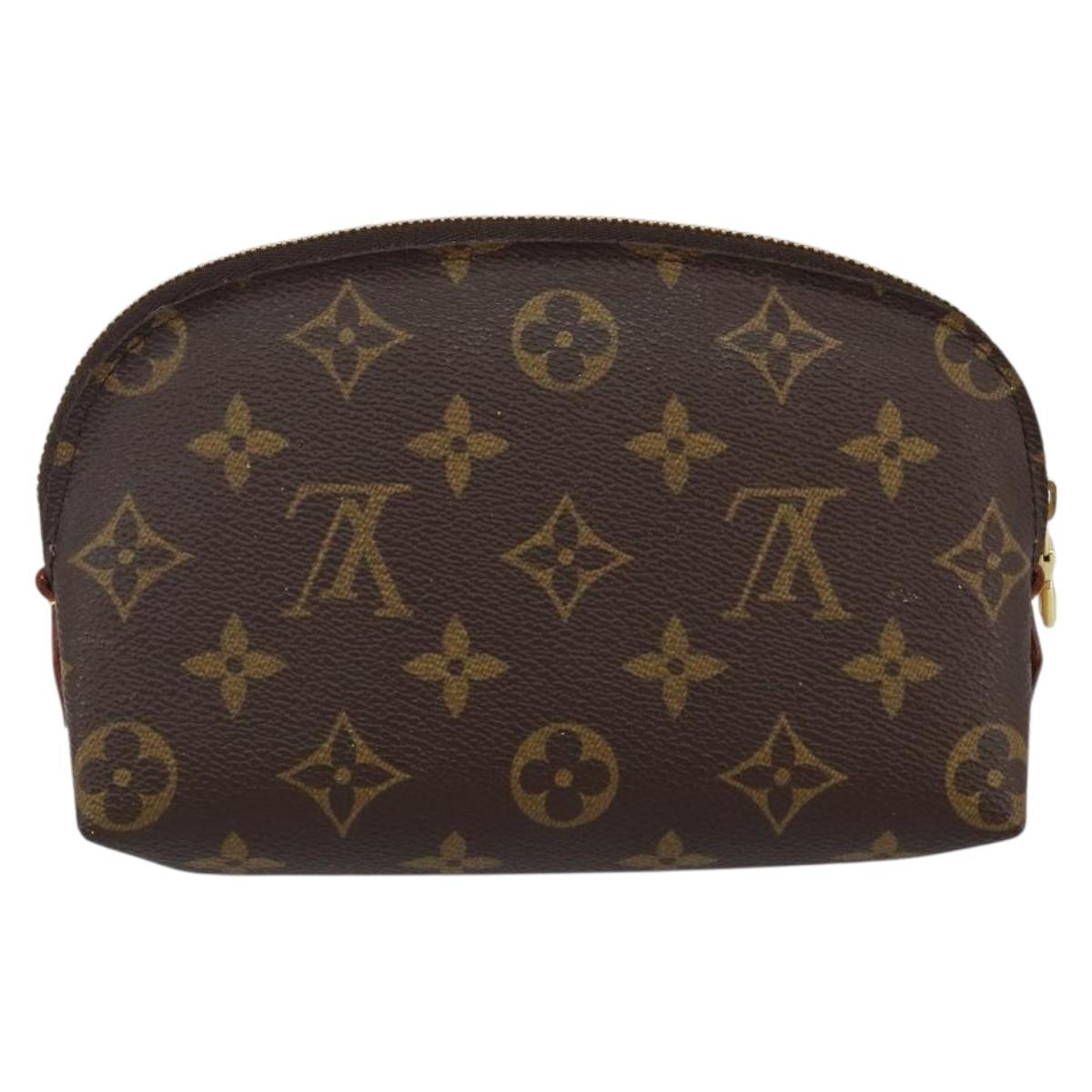 LOUIS VUITTON Monogram Pochette Cosmetic PM Pouch M43998 LV Auth 143908