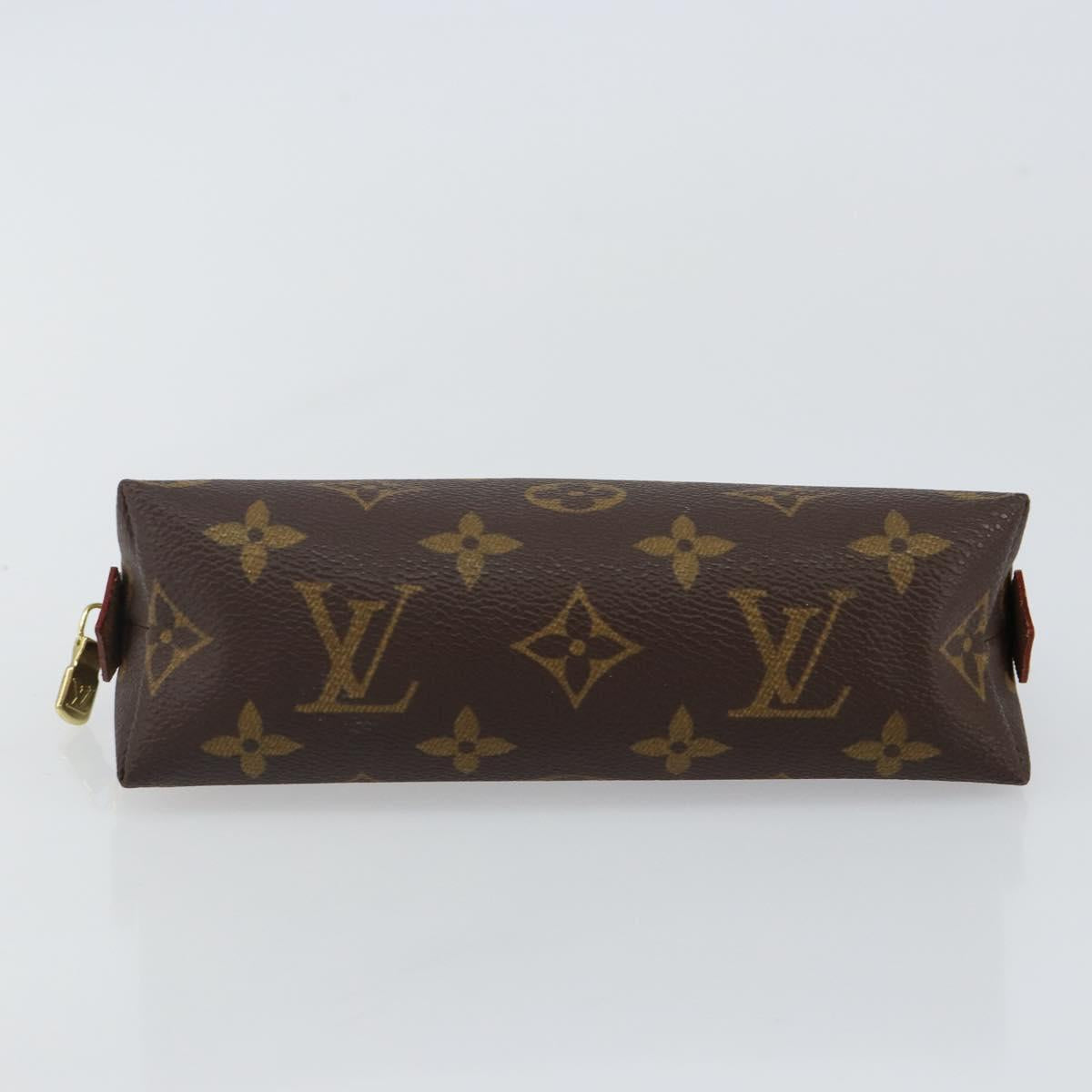 LOUIS VUITTON Monogram Pochette Cosmetic PM Pouch M43998 LV Auth 143908