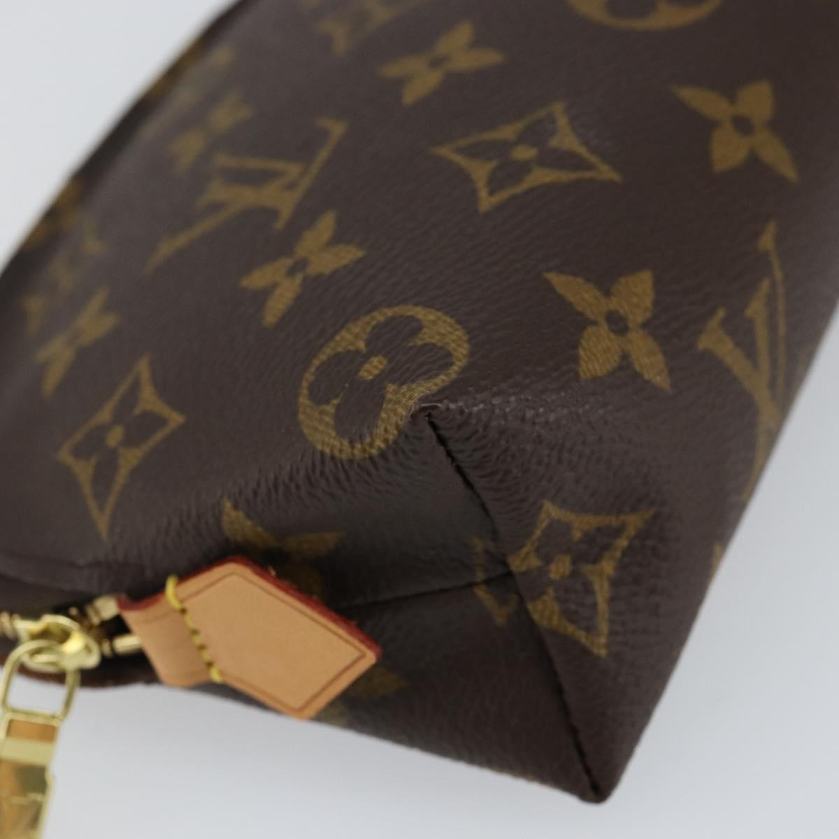 LOUIS VUITTON Monogram Pochette Cosmetic PM Pouch M43998 LV Auth 143908
