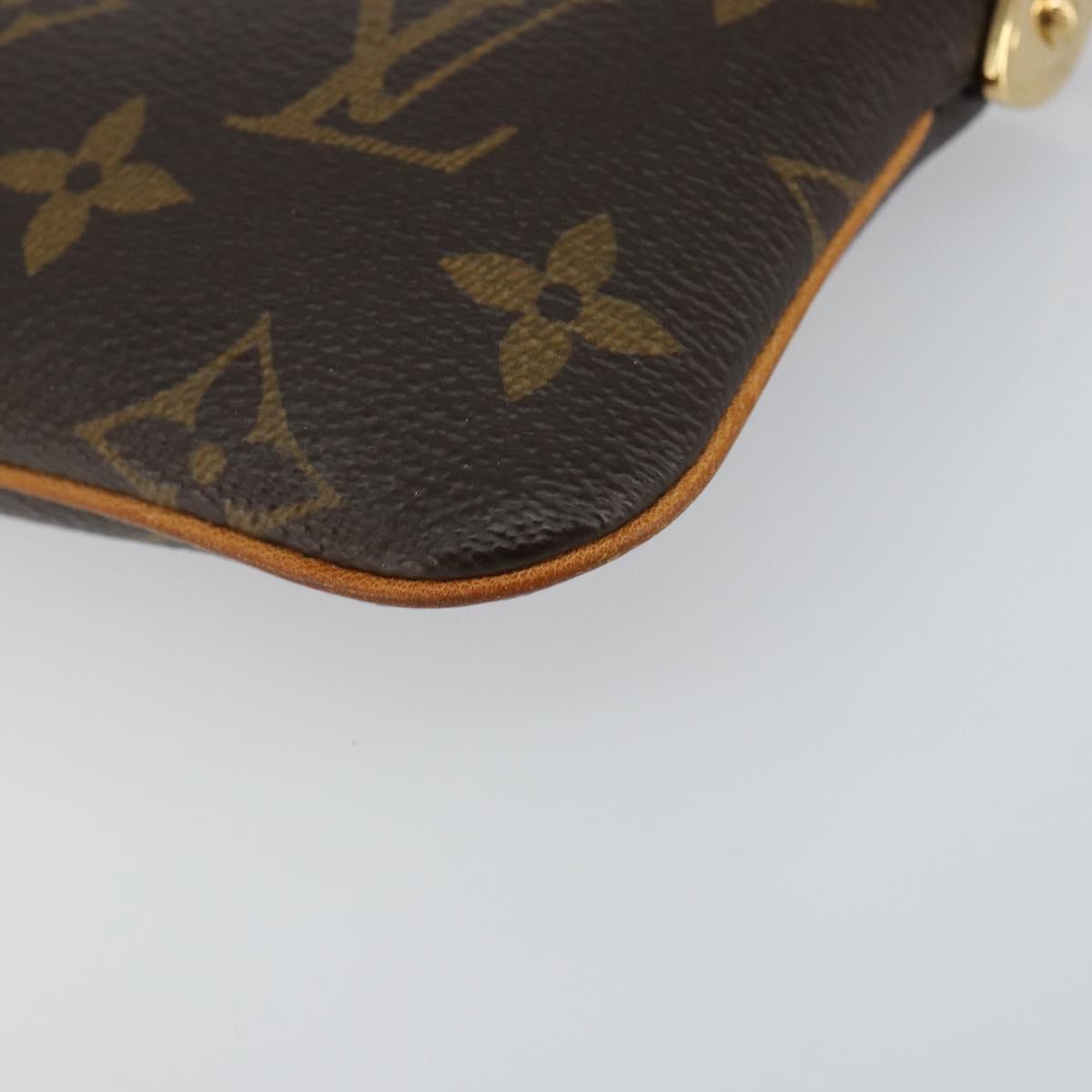 LOUIS VUITTON Monogram Pochette Mira PM Accessory Pouch M60095 LV Auth 143910V