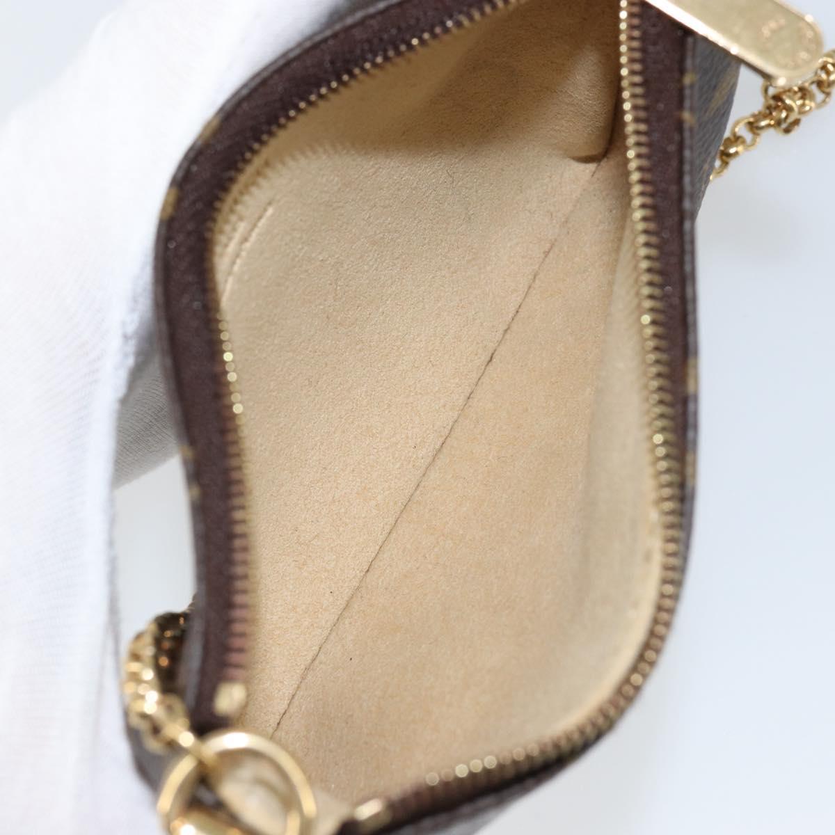 LOUIS VUITTON Monogram Pochette Mira PM Accessory Pouch M60095 LV Auth 143910V