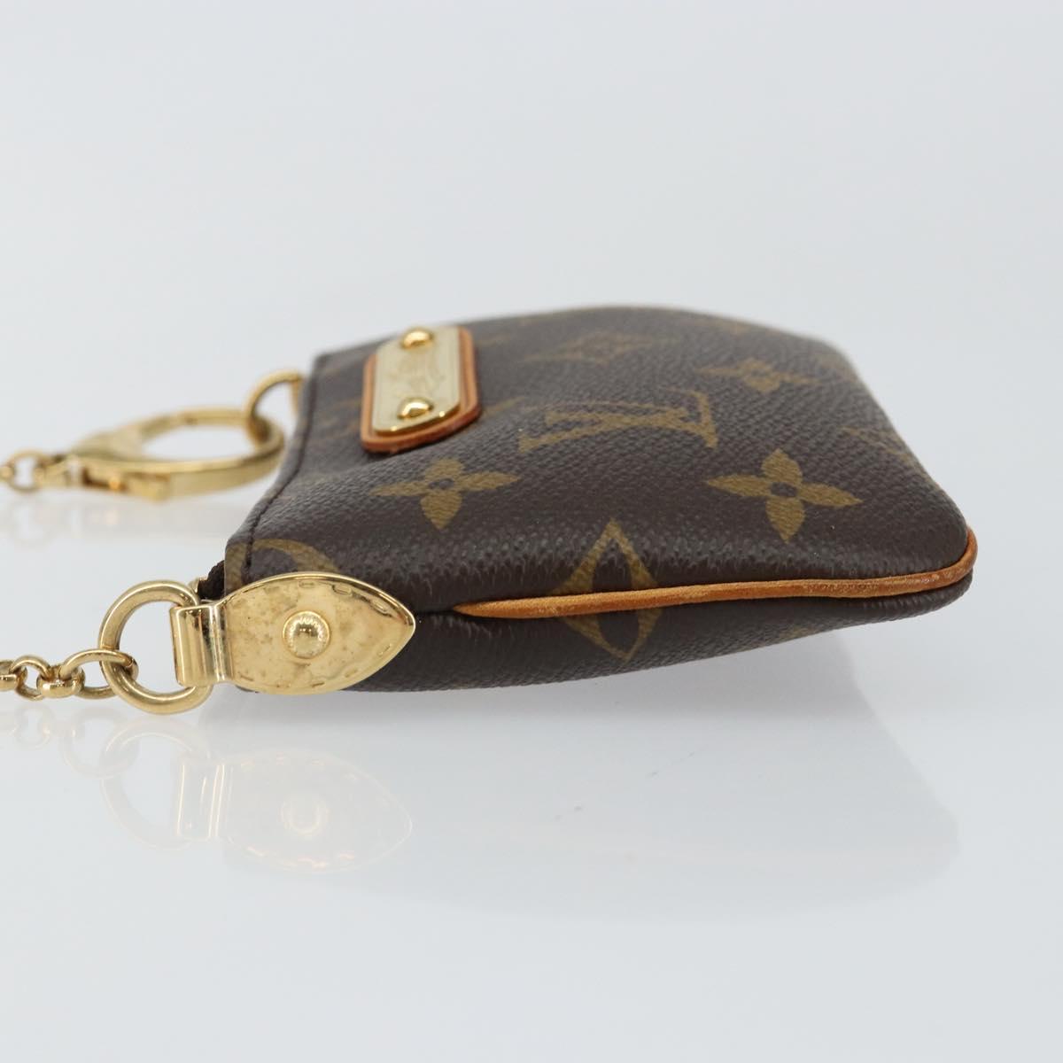 LOUIS VUITTON Monogram Pochette Mira PM Accessory Pouch M60095 LV Auth 143910V