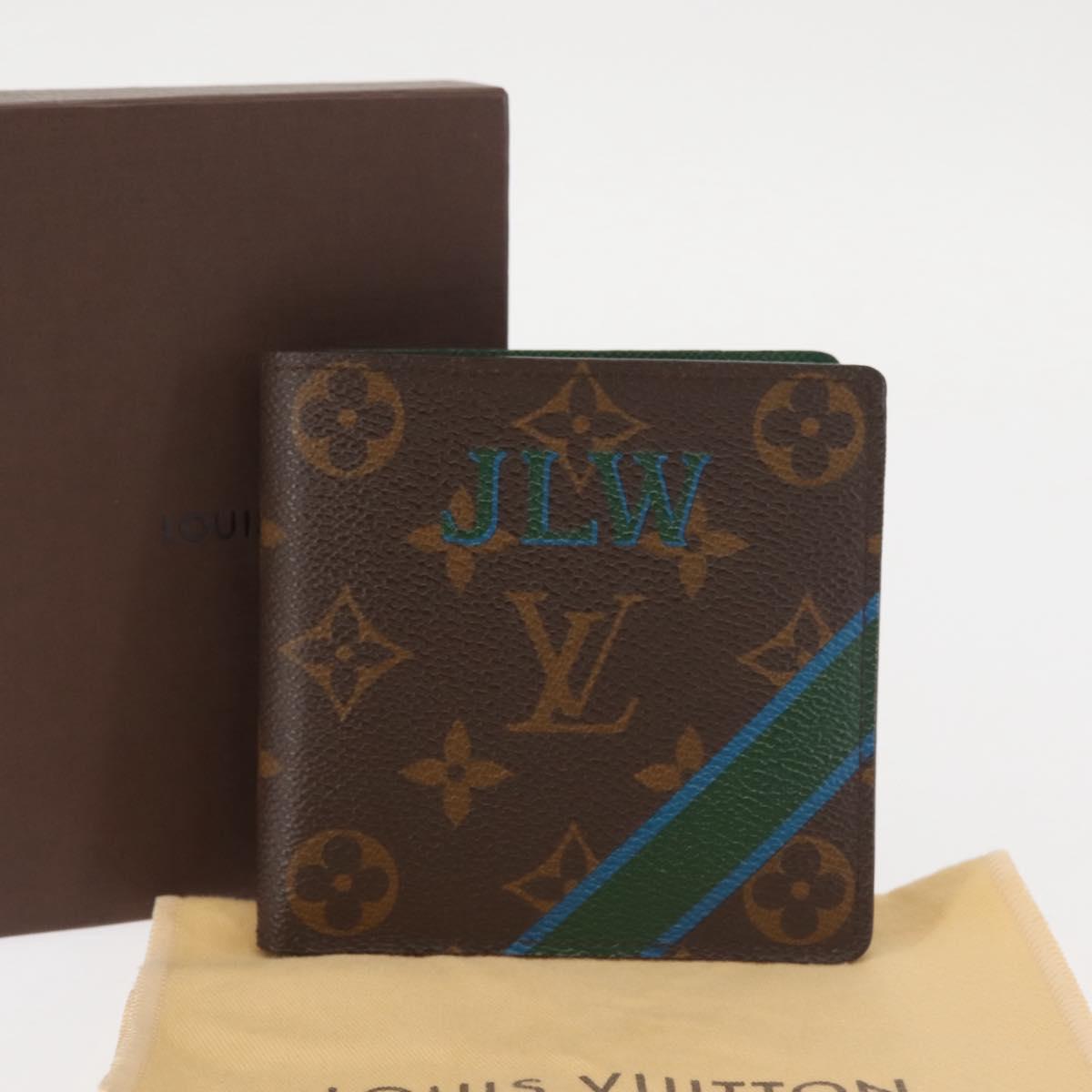 LOUIS VUITTON Monogram Portefeuille Marco NM Bifold Wallet LV Auth 143913