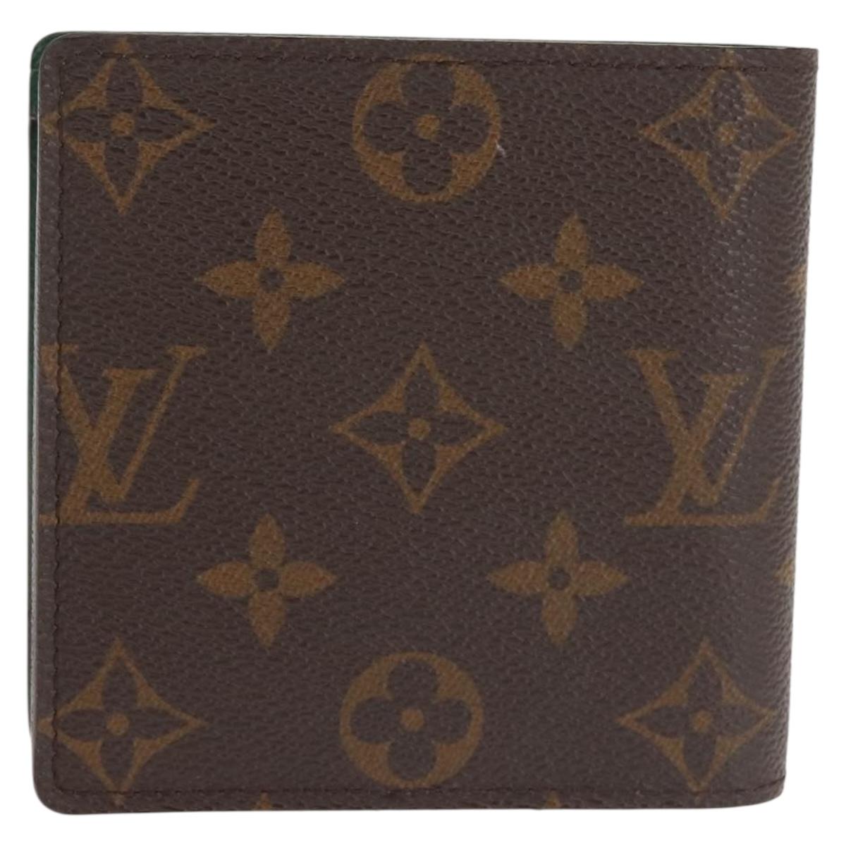 LOUIS VUITTON Monogram Portefeuille Marco NM Bifold Wallet LV Auth 143913