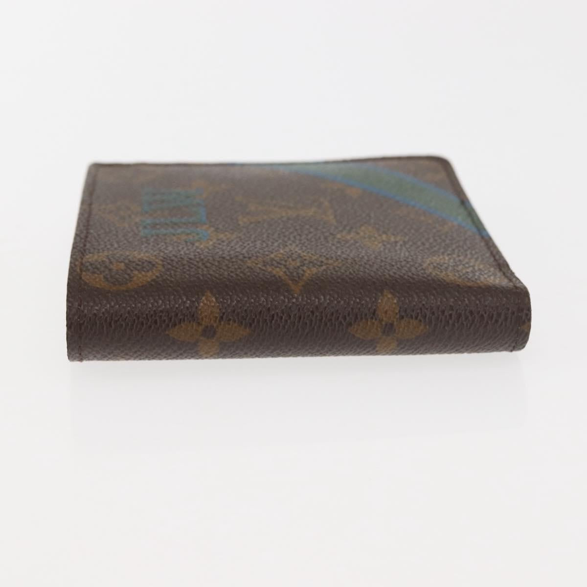 LOUIS VUITTON Monogram Portefeuille Marco NM Bifold Wallet LV Auth 143913