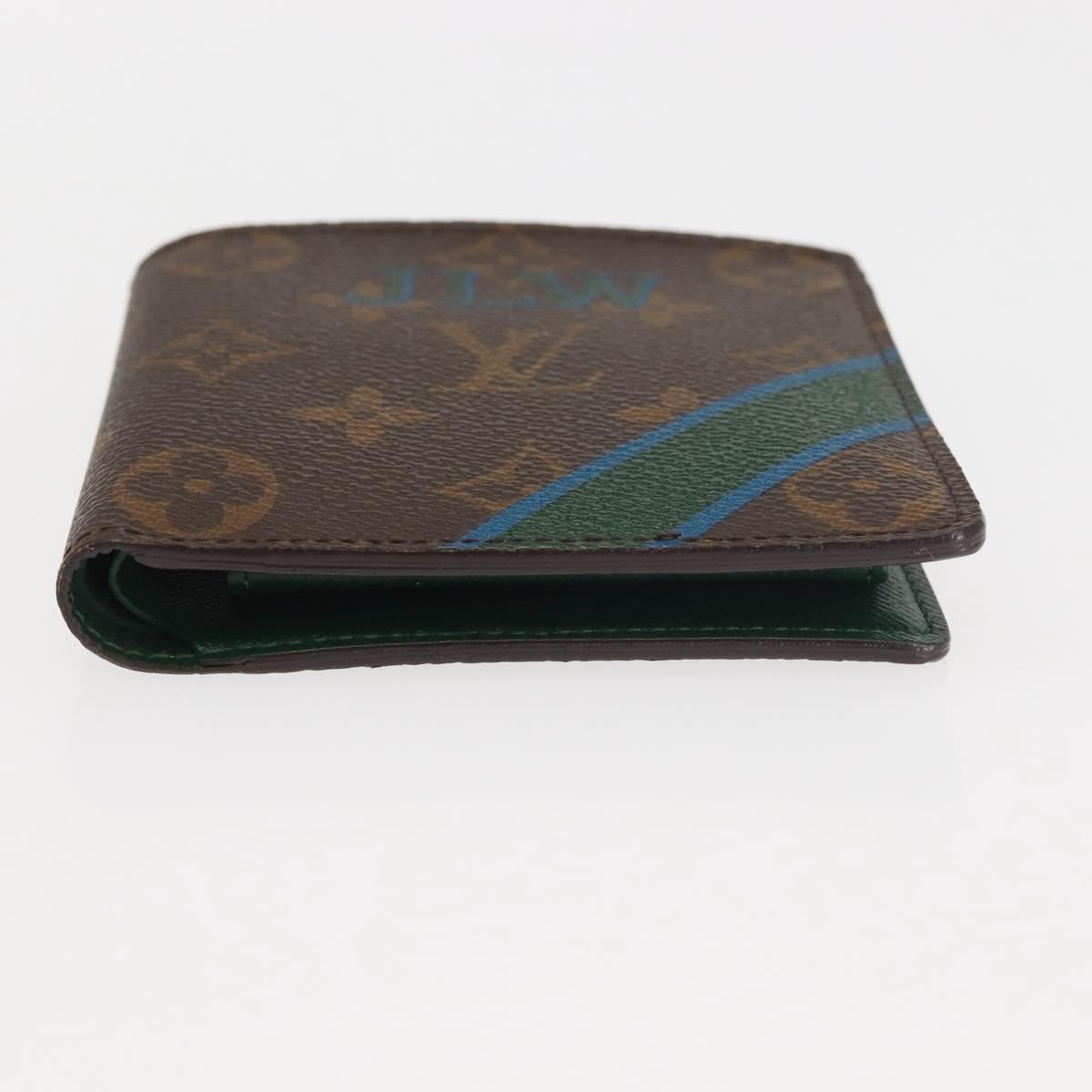 LOUIS VUITTON Monogram Portefeuille Marco NM Bifold Wallet LV Auth 143913