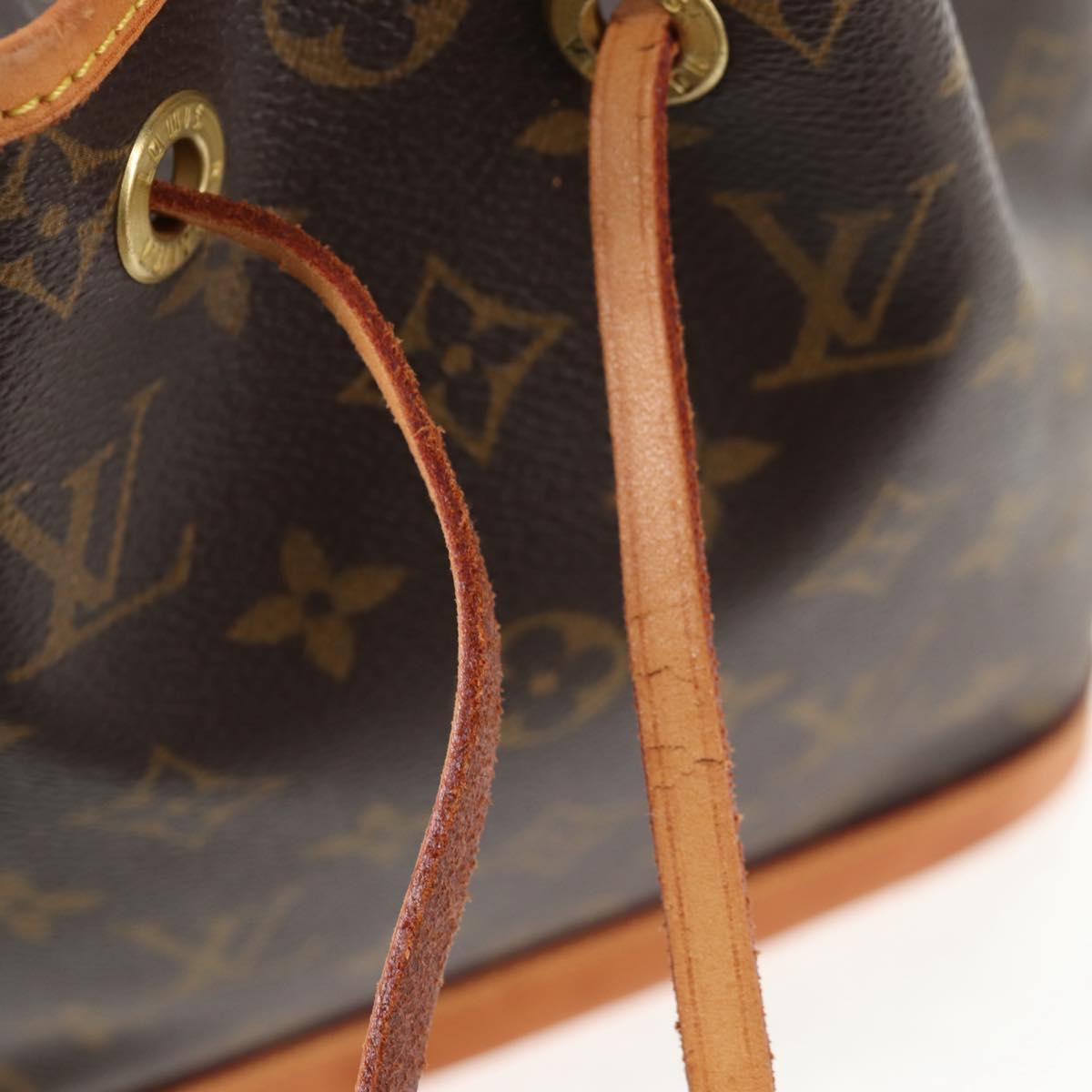 LOUIS VUITTON Monogram Mini Noe Hand Bag M42227 LV Auth 143934V