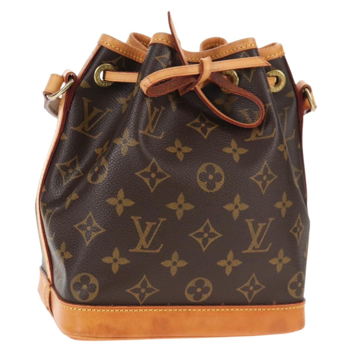 LOUIS VUITTON Monogram Mini Noe Hand Bag M42227 LV Auth 143934V
