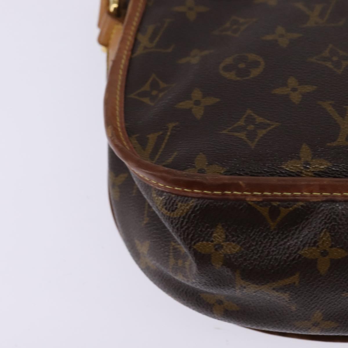 LOUIS VUITTON Monogram Menilmontant PM Shoulder Bag M40474 LV Auth 143940