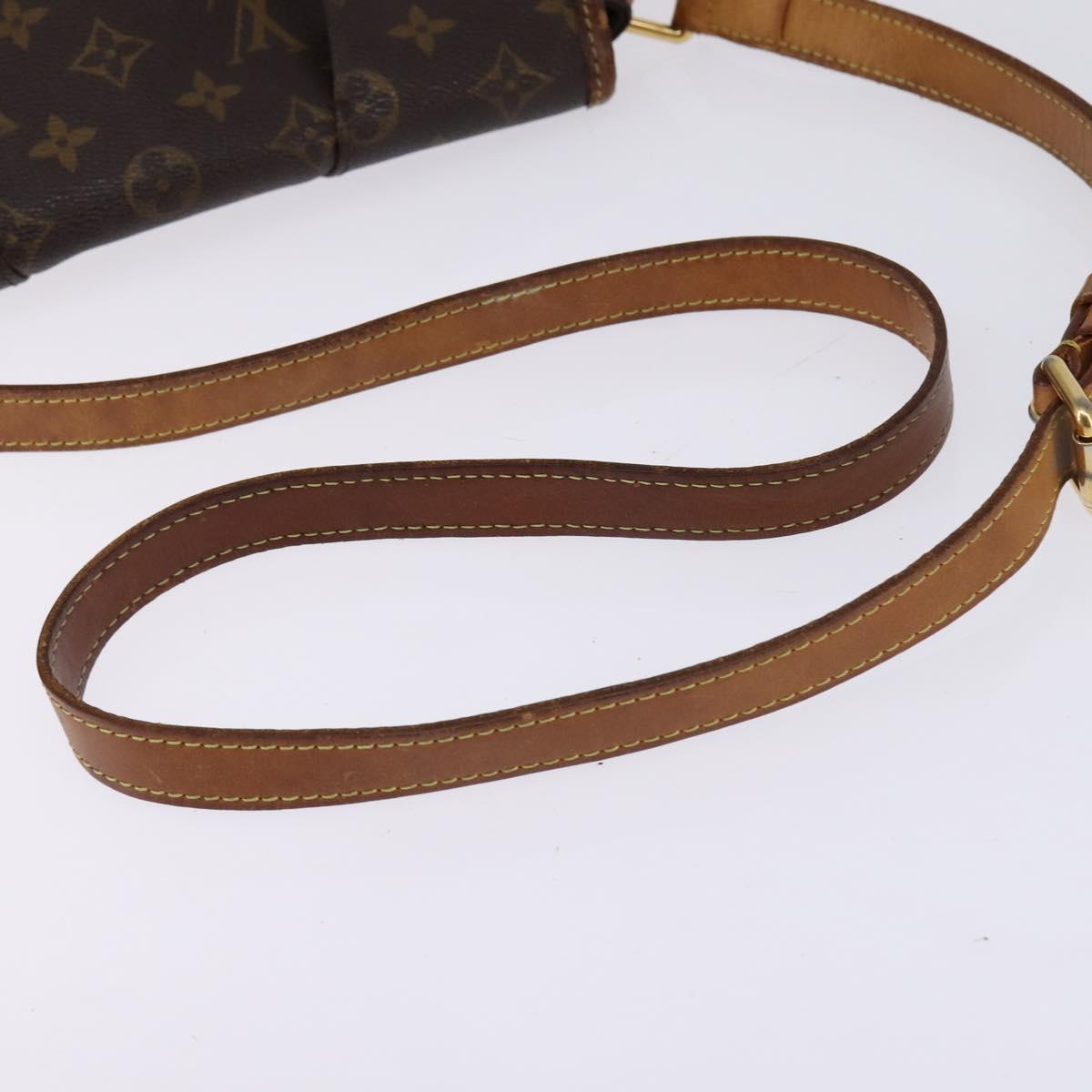 LOUIS VUITTON Monogram Menilmontant PM Shoulder Bag M40474 LV Auth 143940