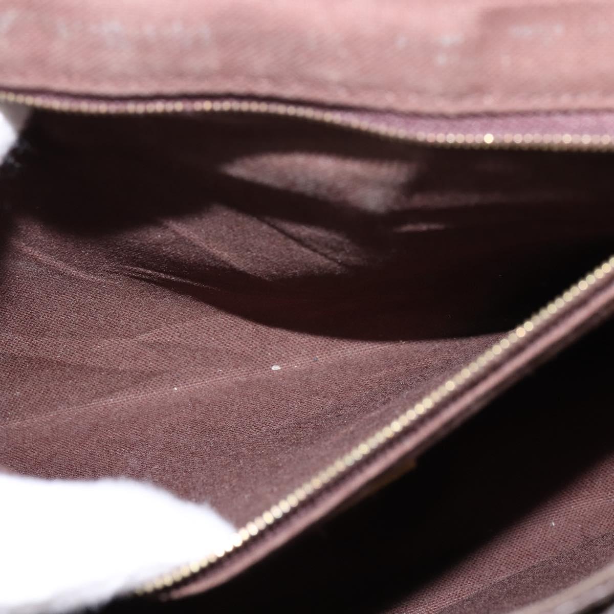 LOUIS VUITTON Monogram Menilmontant PM Shoulder Bag M40474 LV Auth 143941