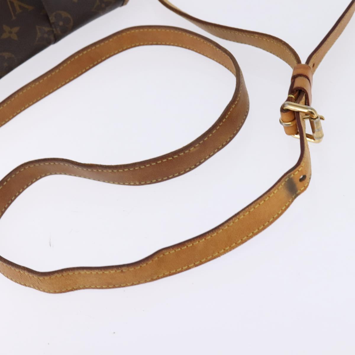 LOUIS VUITTON Monogram Menilmontant PM Shoulder Bag M40474 LV Auth 143941