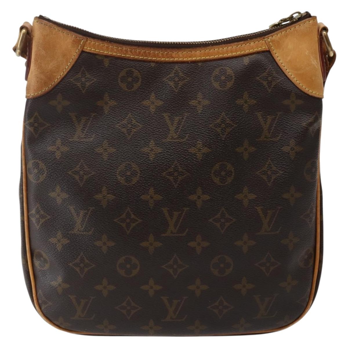 LOUIS VUITTON Monogram Odeon PM Shoulder Bag M56390 LV Auth 143943