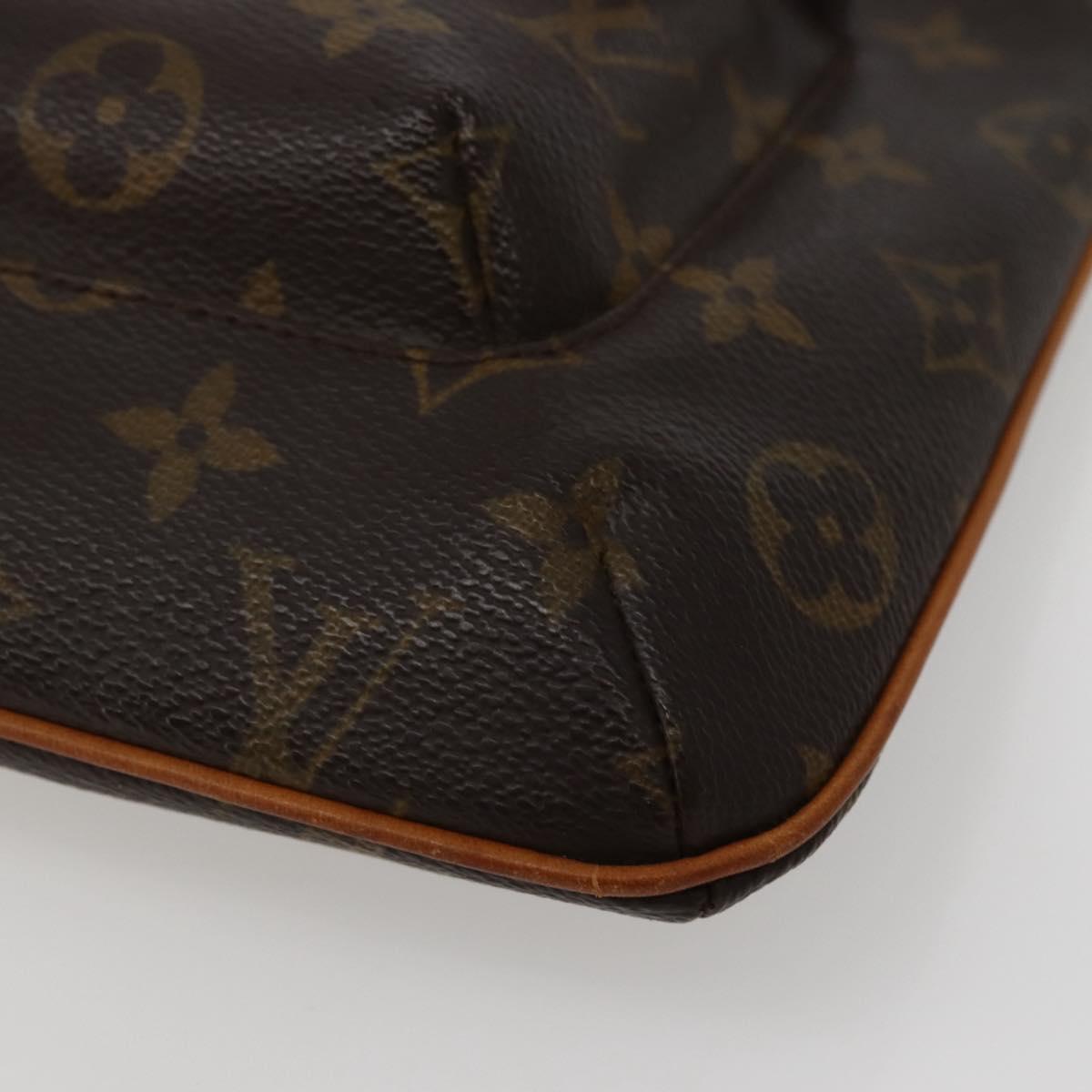 LOUIS VUITTON Monogram Partition Pouch M51901 LV Auth 143944