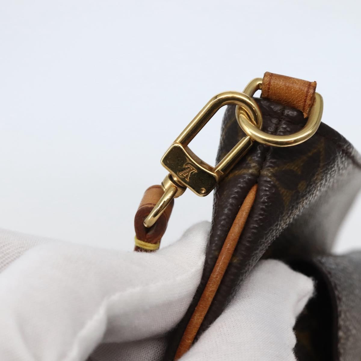 LOUIS VUITTON Monogram Partition Pouch M51901 LV Auth 143944