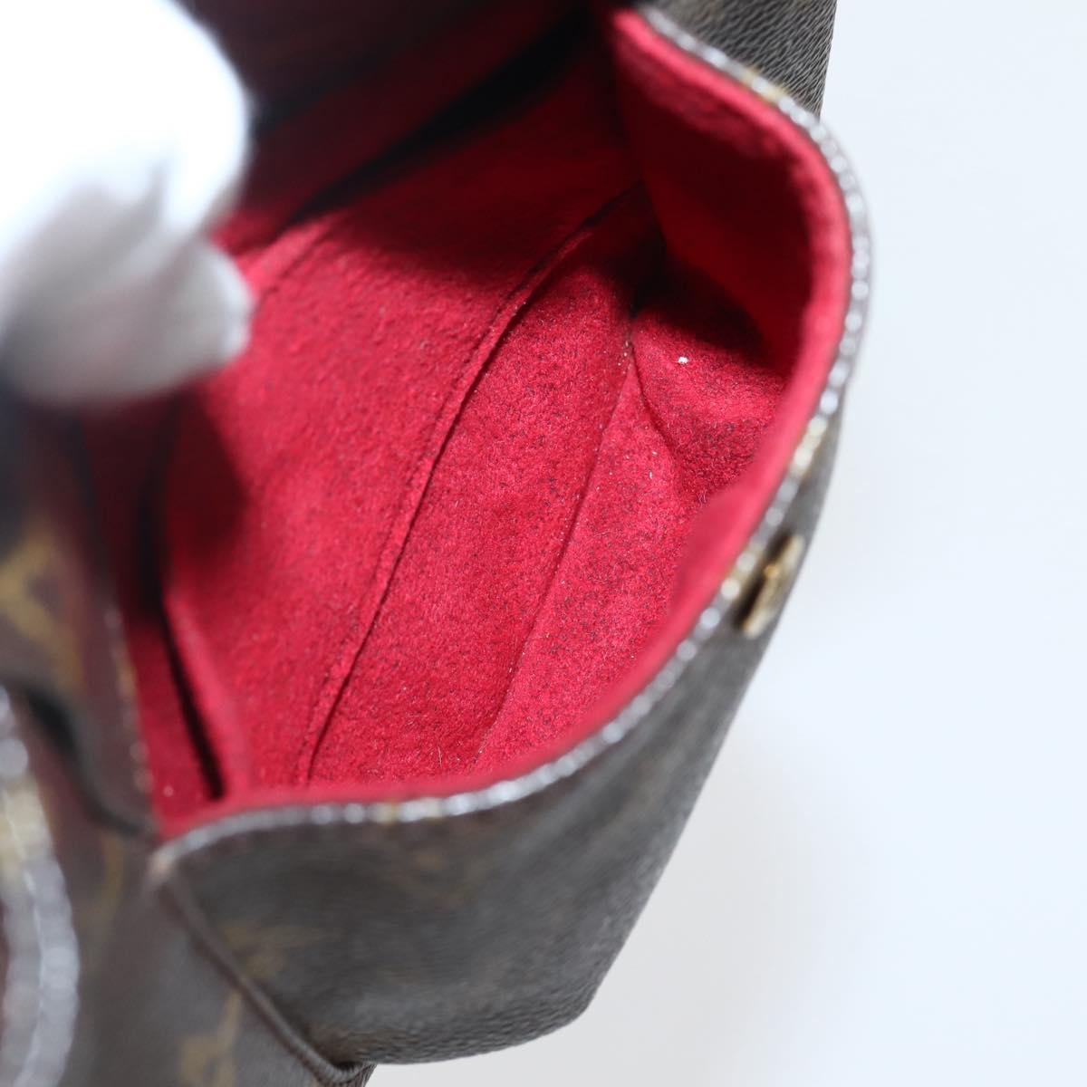 LOUIS VUITTON Monogram Partition Pouch M51901 LV Auth 143944