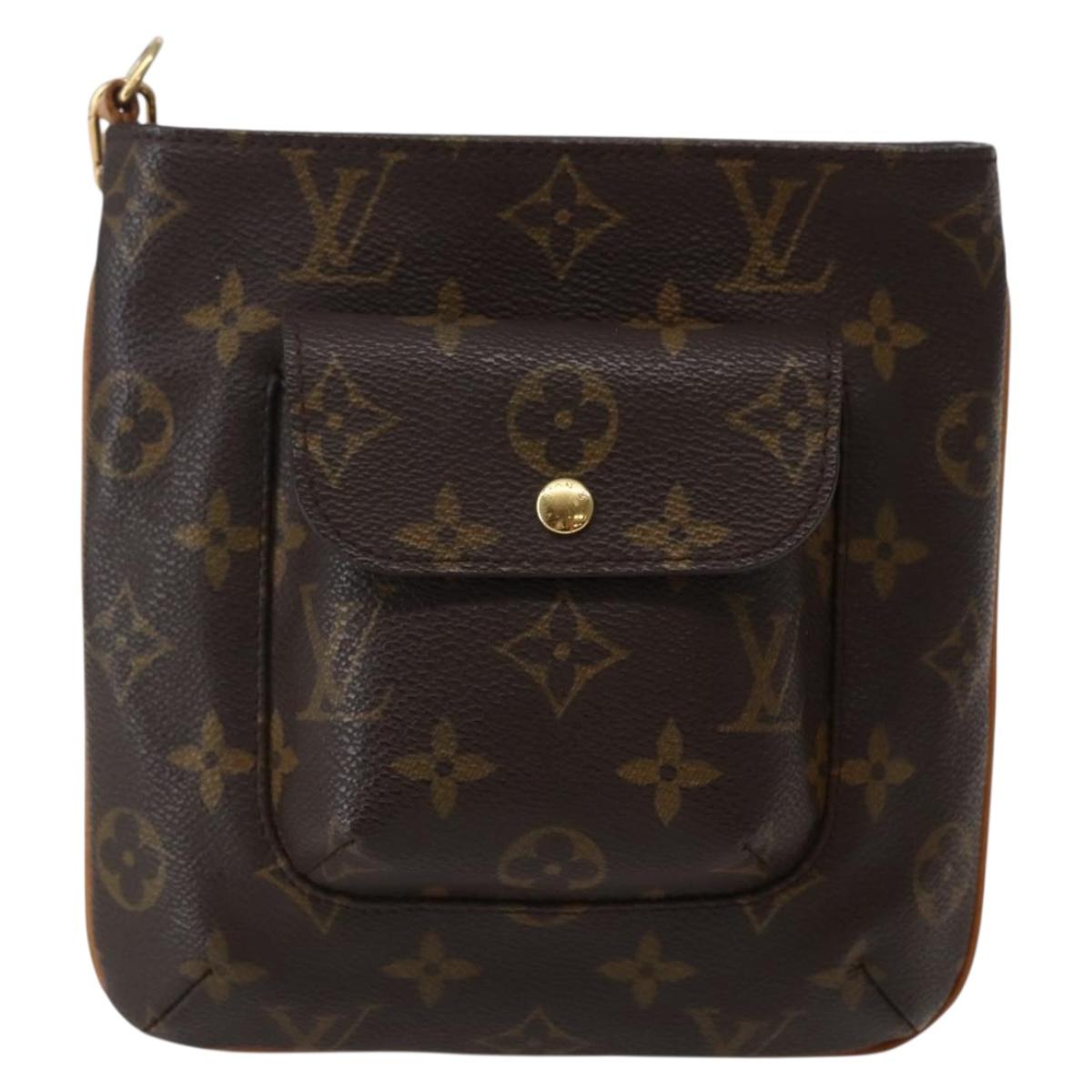 LOUIS VUITTON Monogram Partition Pouch M51901 LV Auth 143944