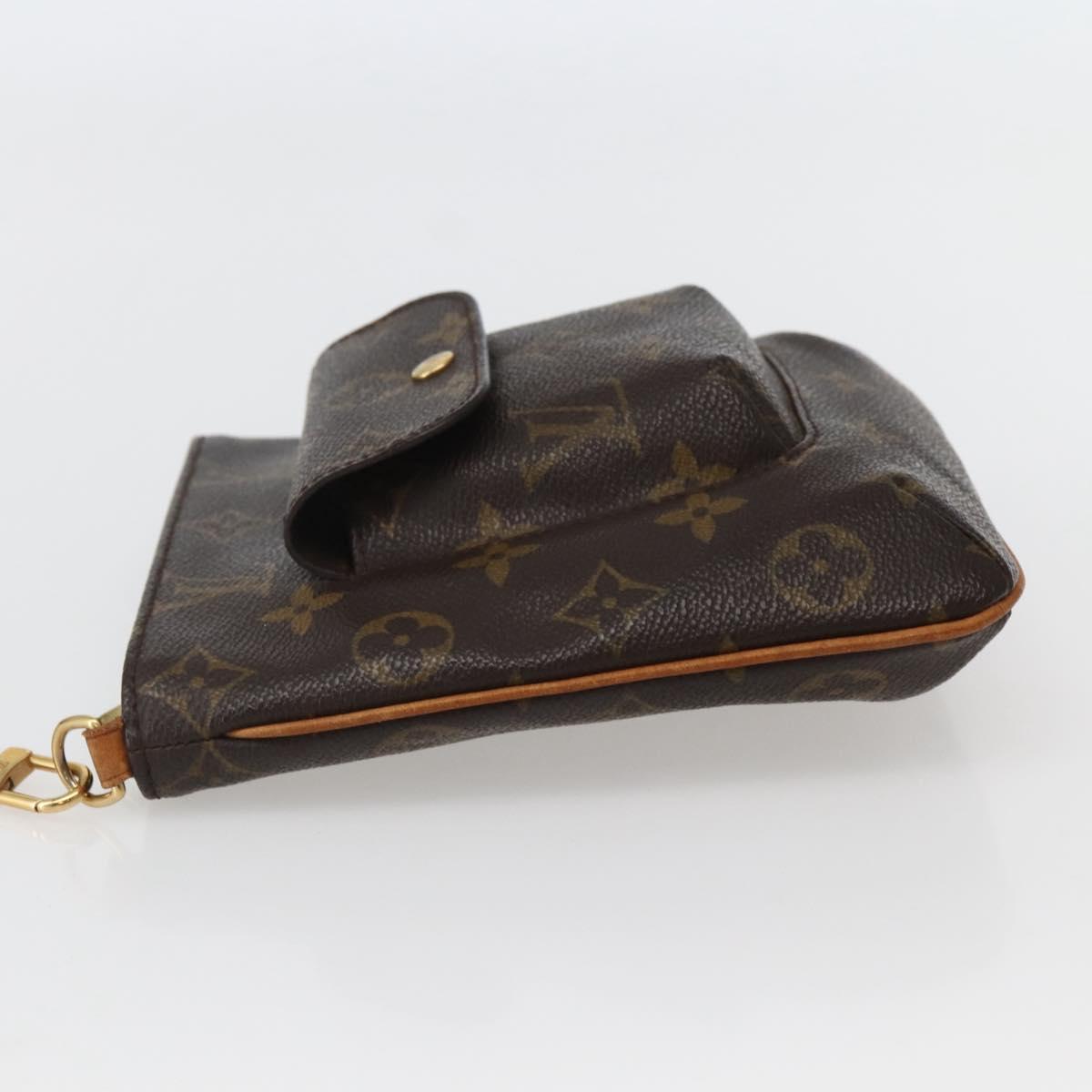 LOUIS VUITTON Monogram Partition Pouch M51901 LV Auth 143944
