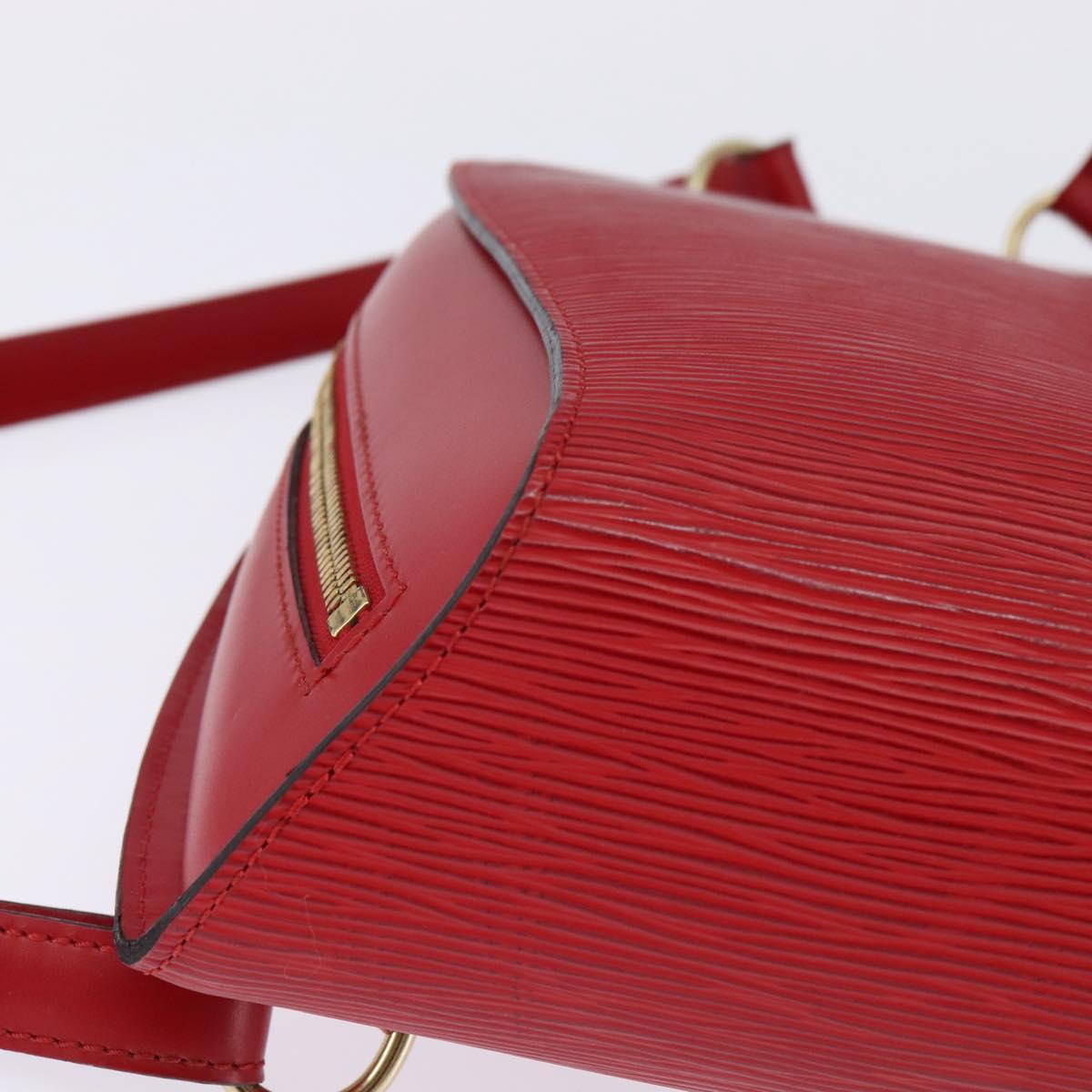 LOUIS VUITTON Epi Mabillon Backpack Castilian Red M52237 LV Auth 143945