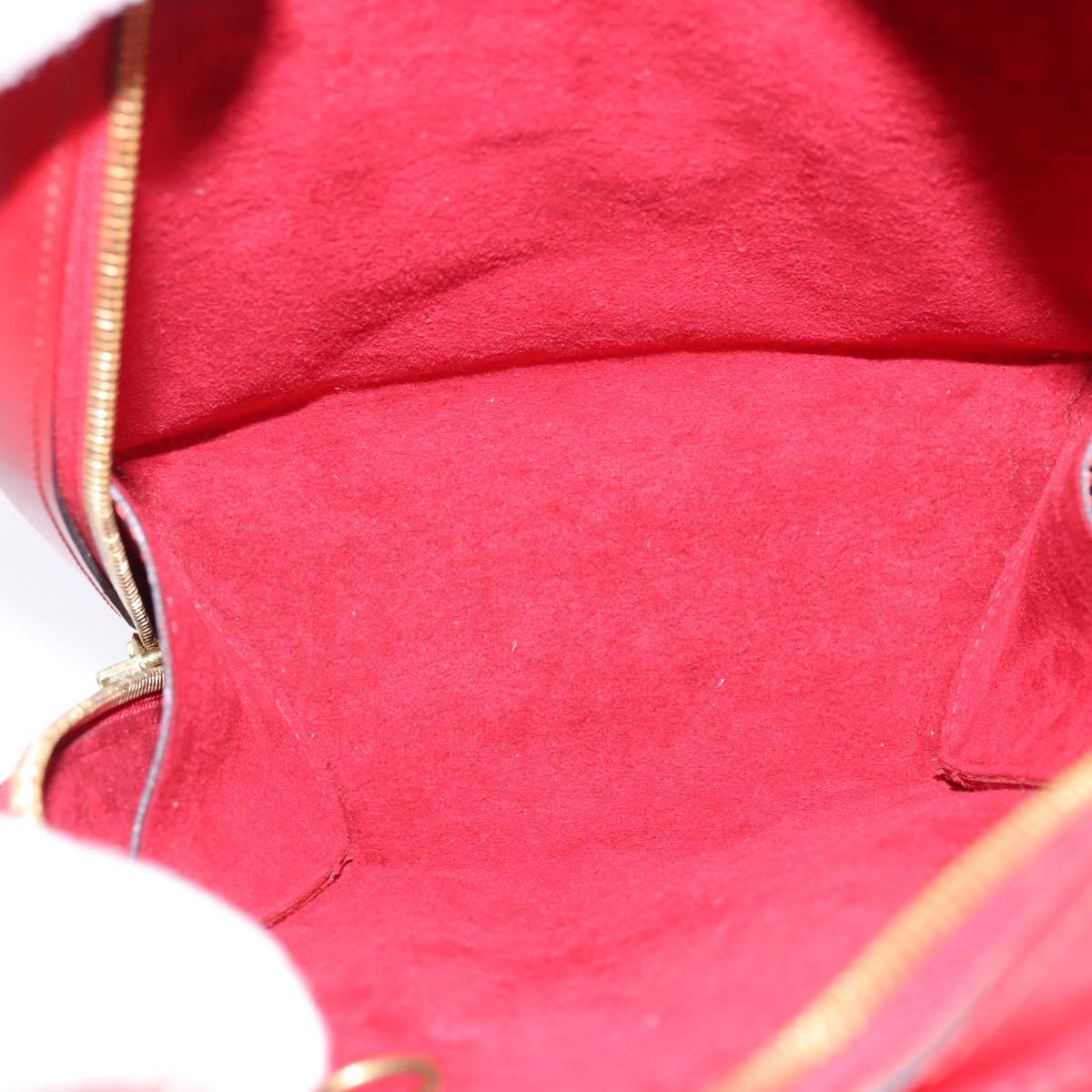 LOUIS VUITTON Epi Mabillon Backpack Castilian Red M52237 LV Auth 143945