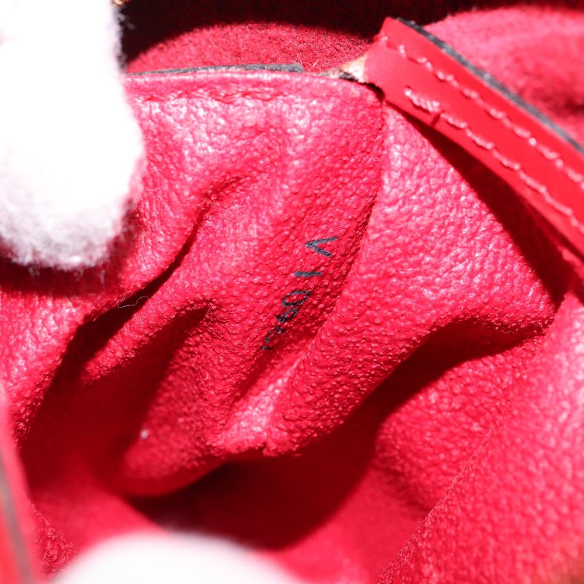 LOUIS VUITTON Epi Mabillon Backpack Castilian Red M52237 LV Auth 143945