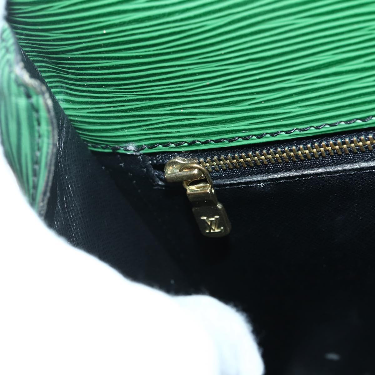 LOUIS VUITTON Epi Saint Cloud GM Shoulder Bag Green M52194 LV Auth 143947