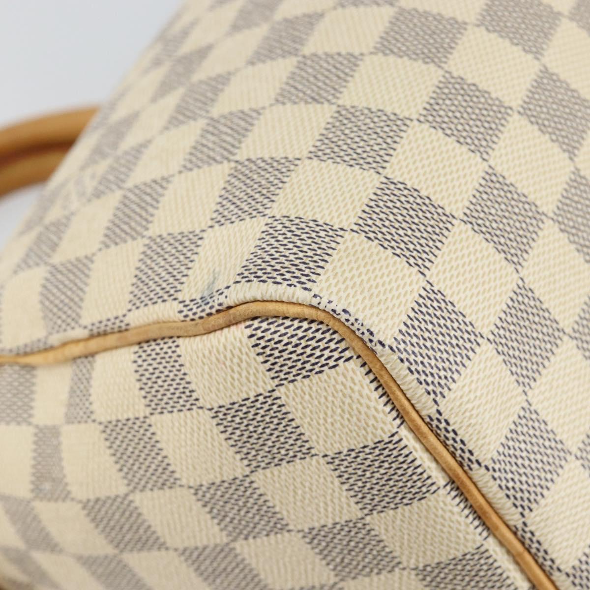 LOUIS VUITTON Damier Azur Speedy 25 Hand Bag N41534 LV Auth 143957V