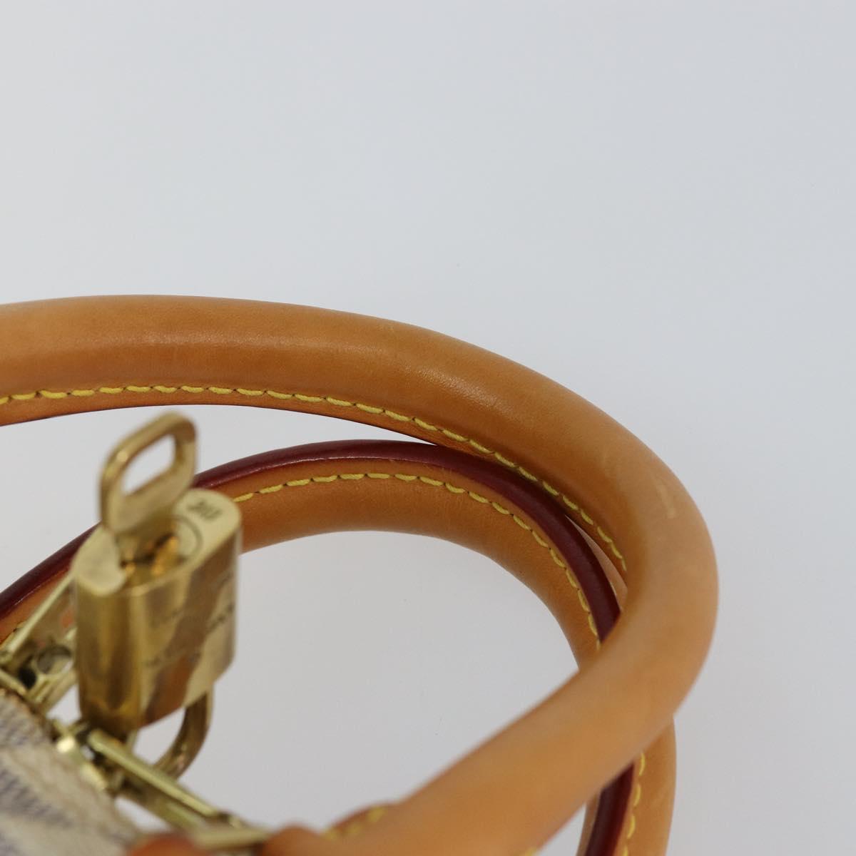 LOUIS VUITTON Damier Azur Speedy Bandouliere 25 Hand Bag N41000 LV Auth 143958V