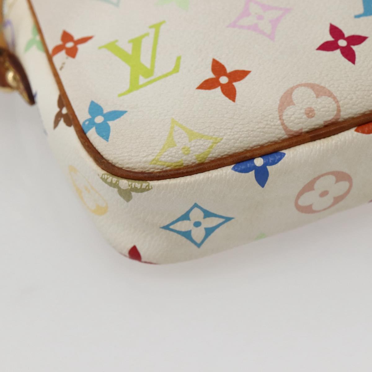 LOUIS VUITTON Monogram Multicolor Lift Shoulder Bag White M40055 LV Auth 143960