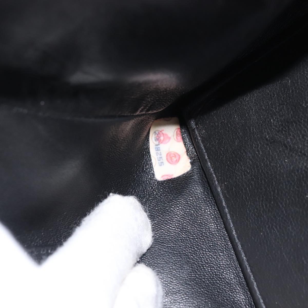 CHANEL Matelasse floral Pattern Chain Bag Coated Canvas Pink Gold CC Auth 143979