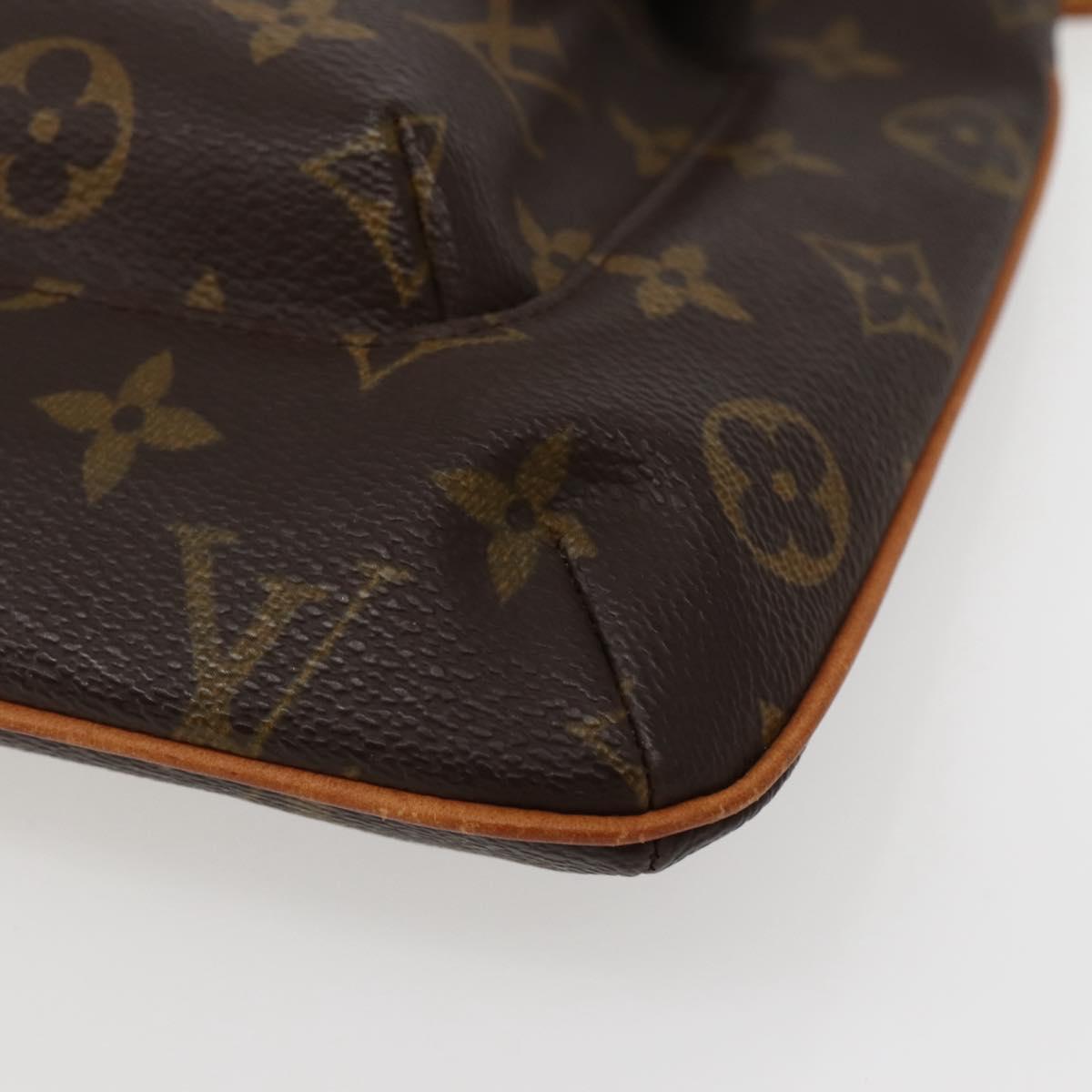 LOUIS VUITTON Monogram Partition Pouch M51901 LV Auth 143986