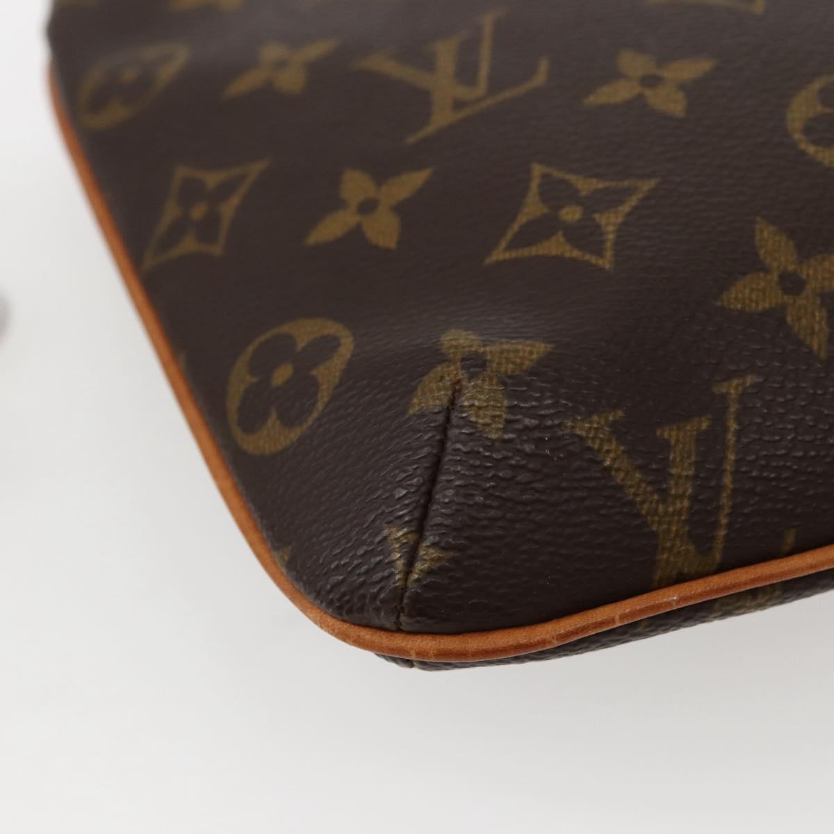 LOUIS VUITTON Monogram Partition Pouch M51901 LV Auth 143986