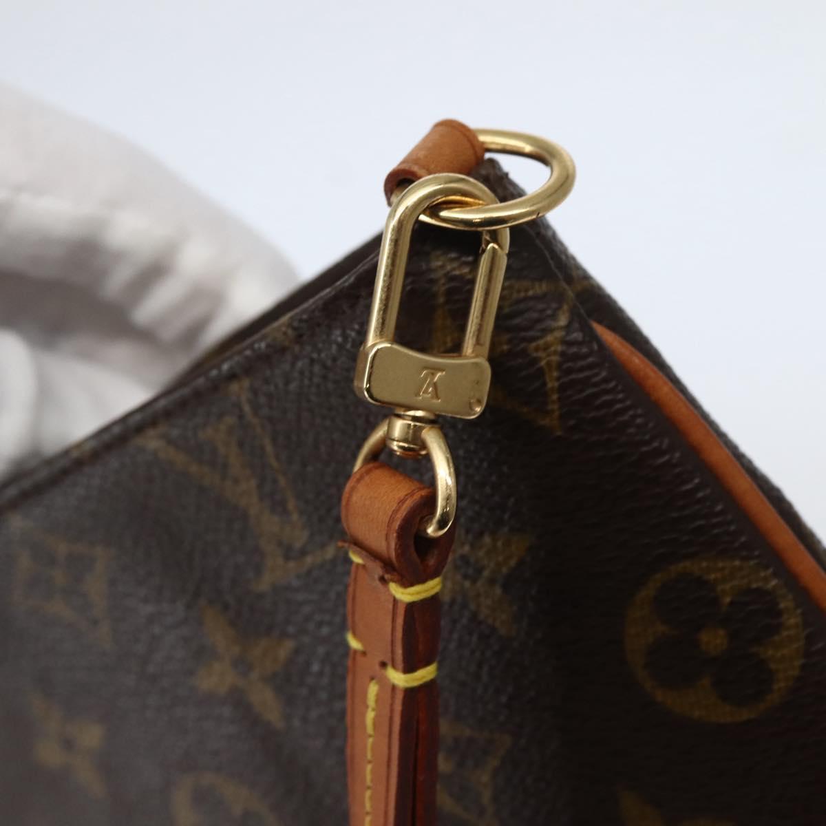 LOUIS VUITTON Monogram Partition Pouch M51901 LV Auth 143986