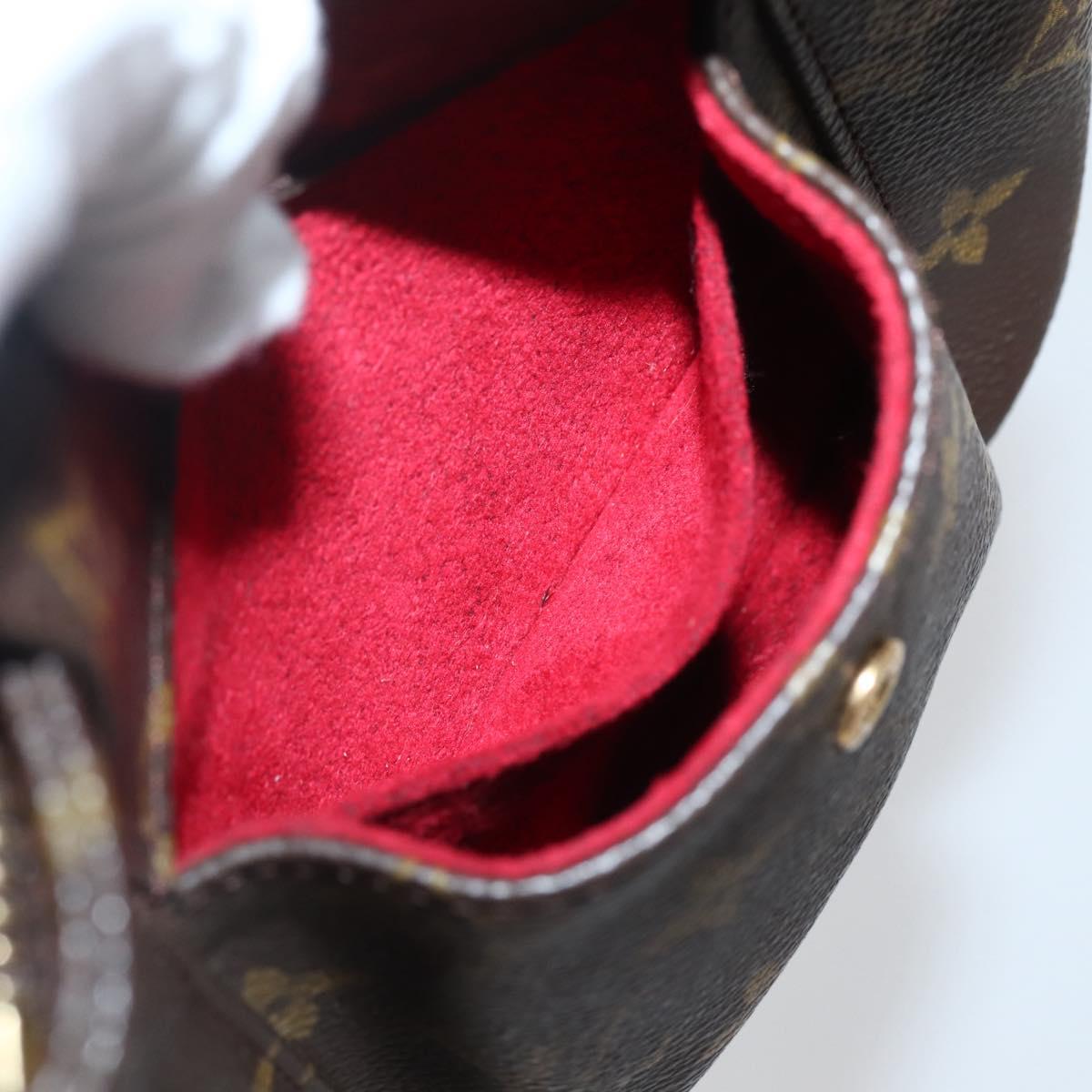 LOUIS VUITTON Monogram Partition Pouch M51901 LV Auth 143986