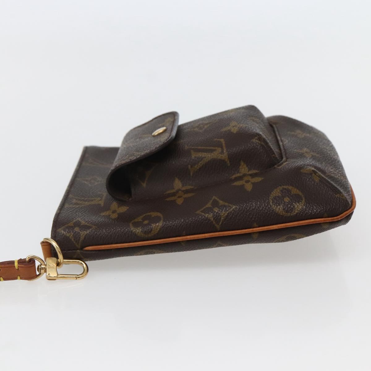 LOUIS VUITTON Monogram Partition Pouch M51901 LV Auth 143986