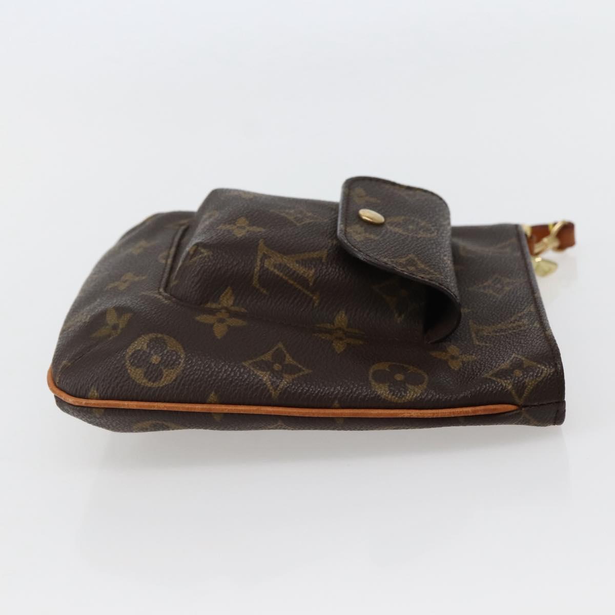 LOUIS VUITTON Monogram Partition Pouch M51901 LV Auth 143986