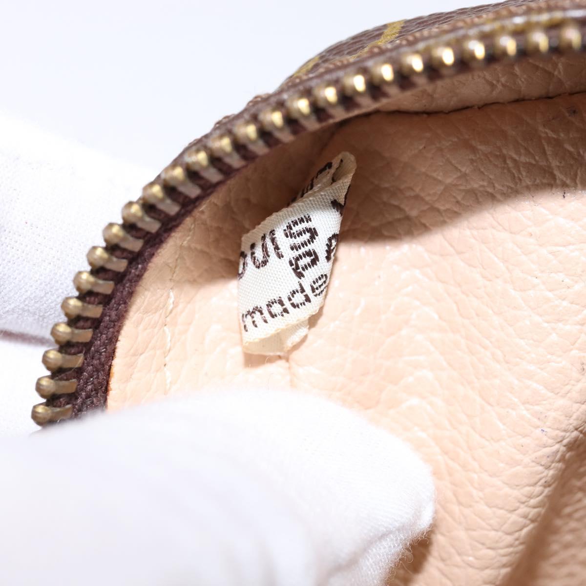 LOUIS VUITTON Monogram Trousse Toilette 18 Pouch M47526 LV Auth 143989