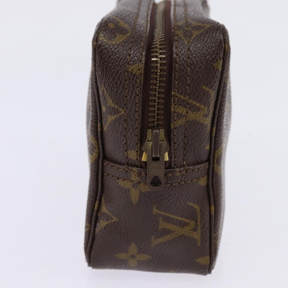 LOUIS VUITTON Monogram Trousse Toilette 18 Pouch M47526 LV Auth 143989