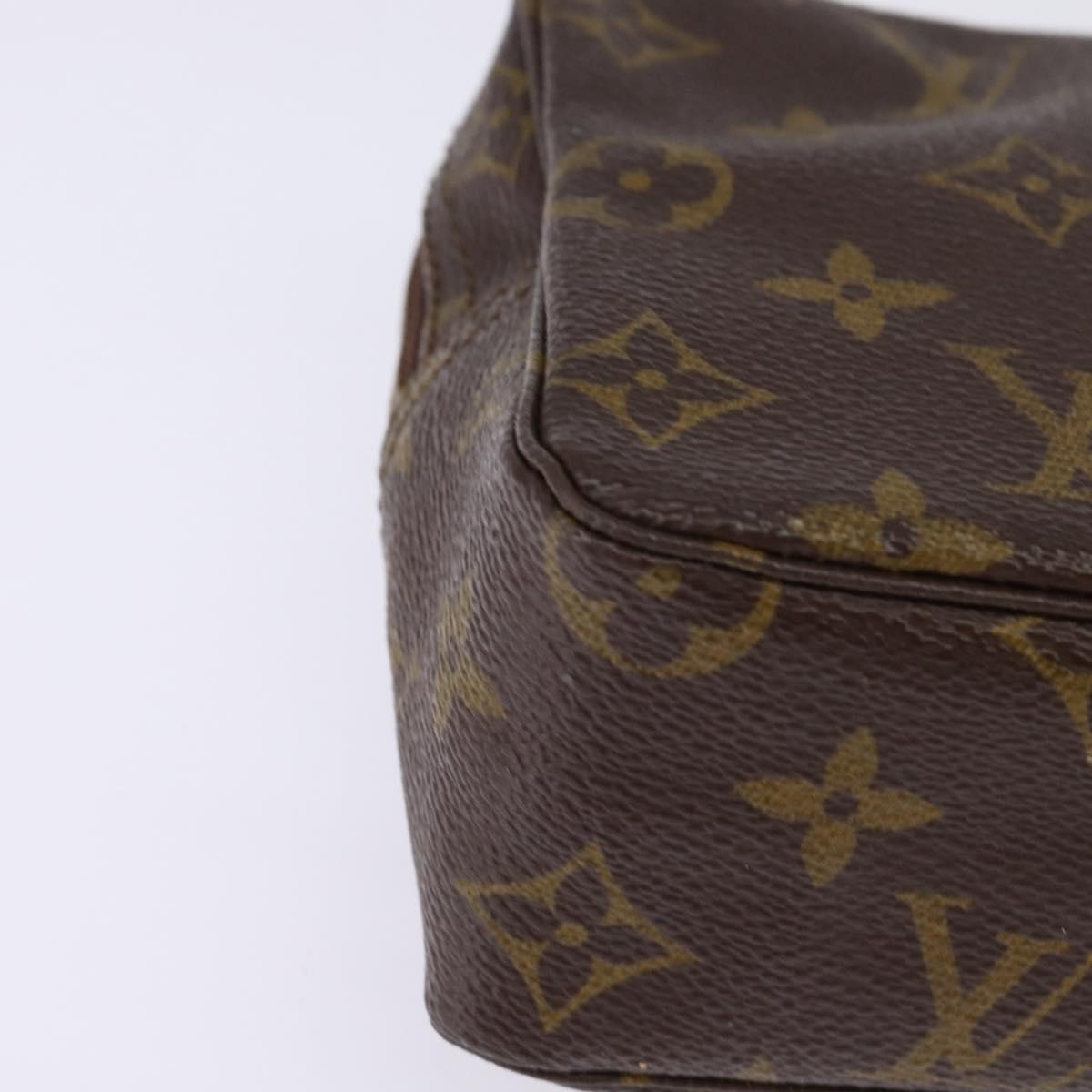 LOUIS VUITTON Monogram Trousse Toilette 18 Pouch M47526 LV Auth 143989