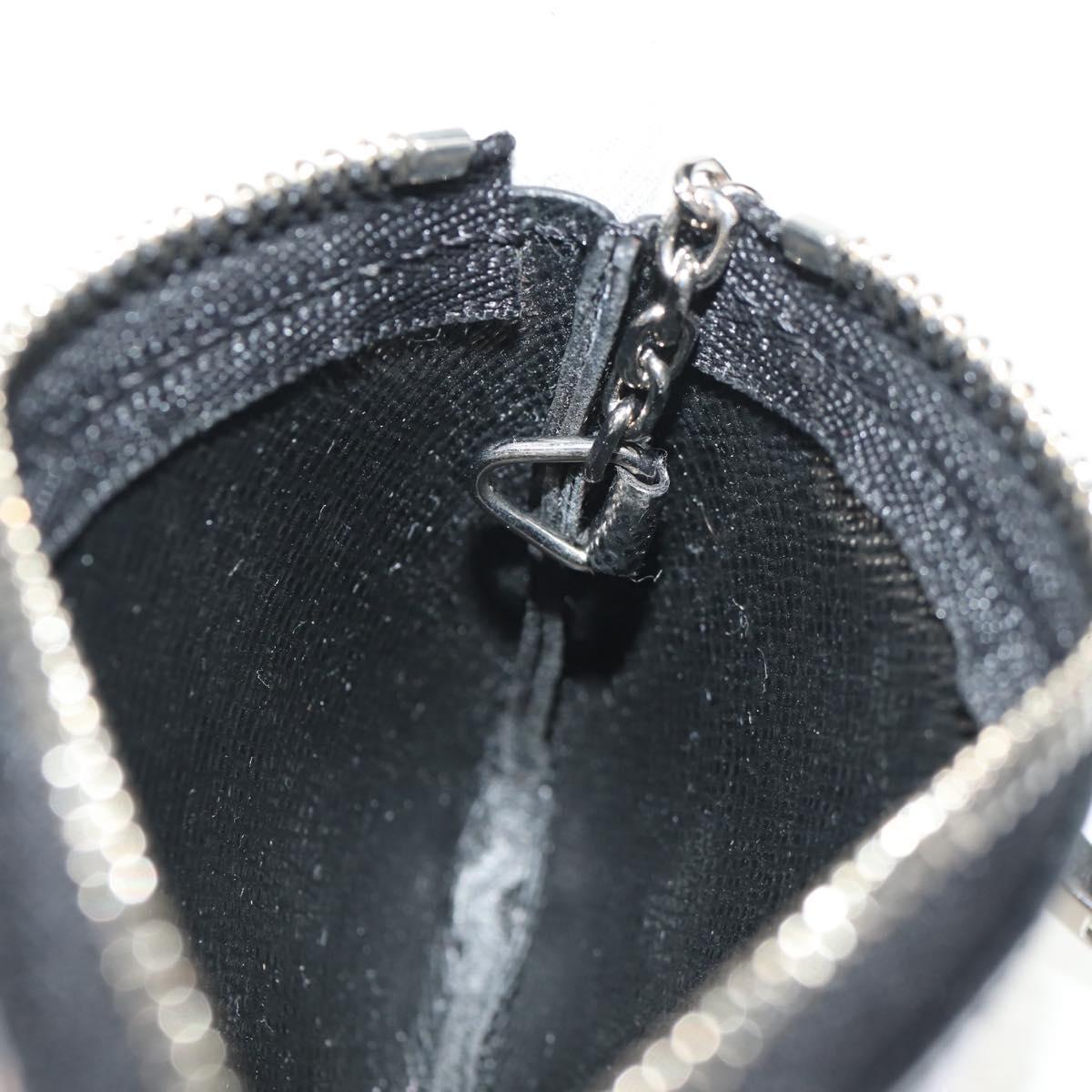 LOUIS VUITTON Multicolor Pochette Cles Coin Purse Black M13664 LV Auth 143998SM