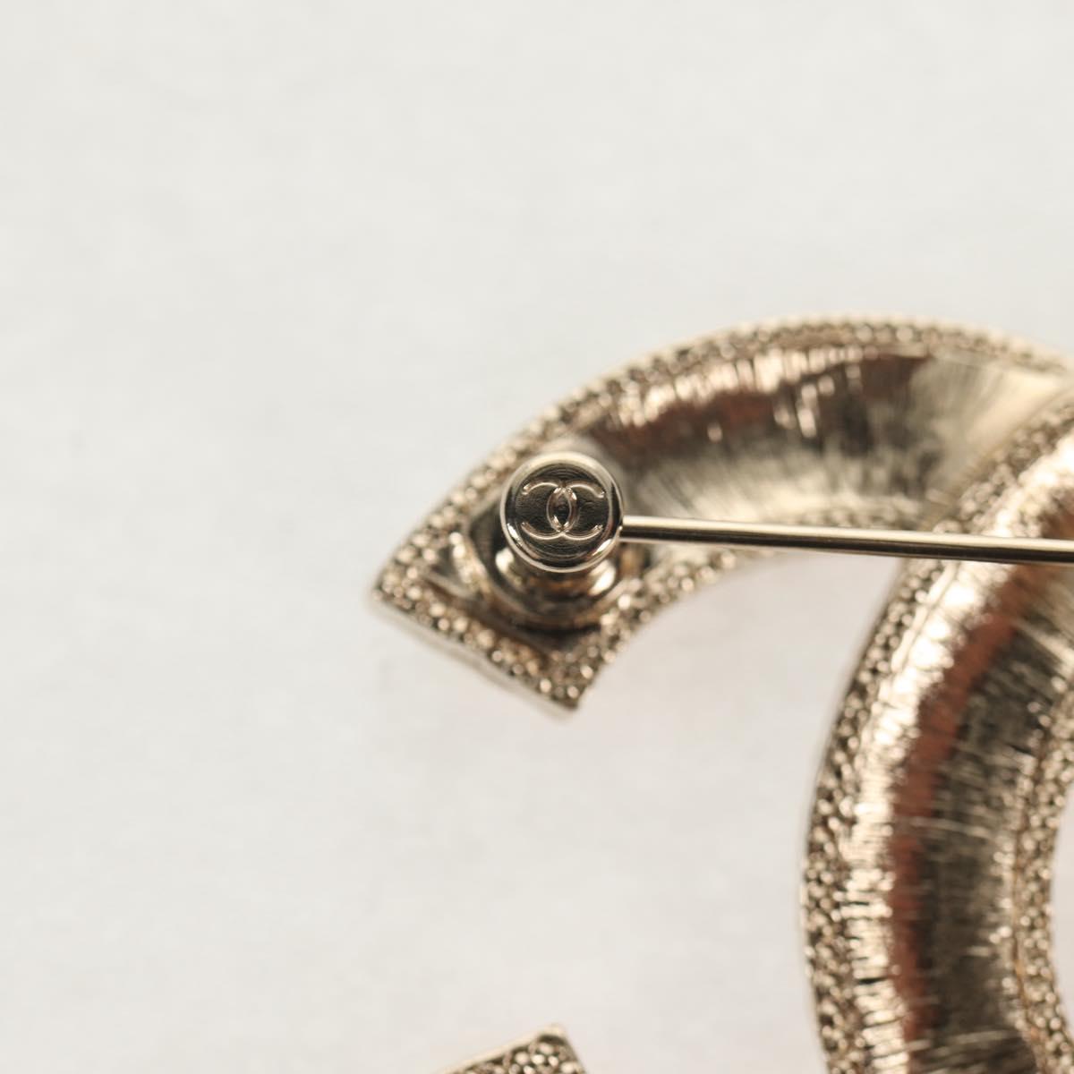 CHANEL COCO Mark Brooch metal Multicolor CC Auth 144003SM