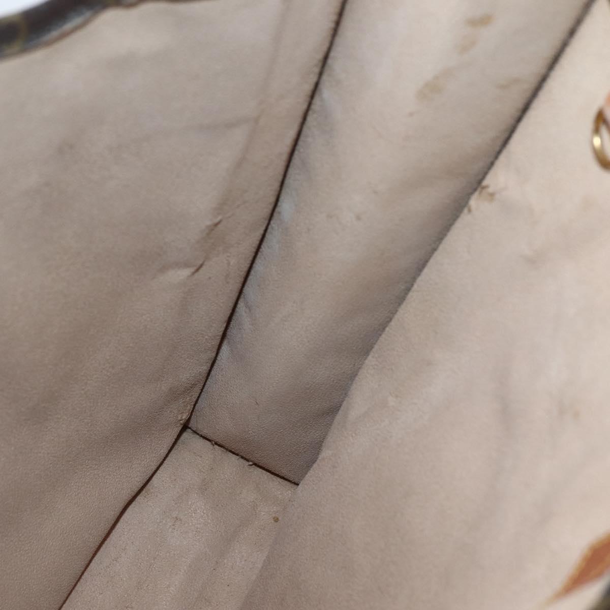 LOUIS VUITTON Monogram Sac Plat Hand Bag M51140 LV Auth 144010