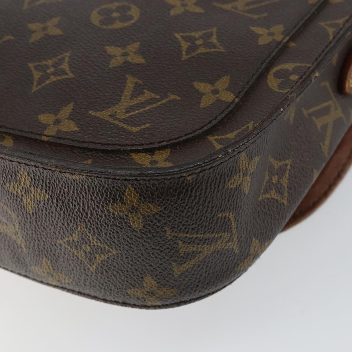 LOUIS VUITTON Monogram Saint Cloud GM Shoulder Bag M51242 LV Auth 144016