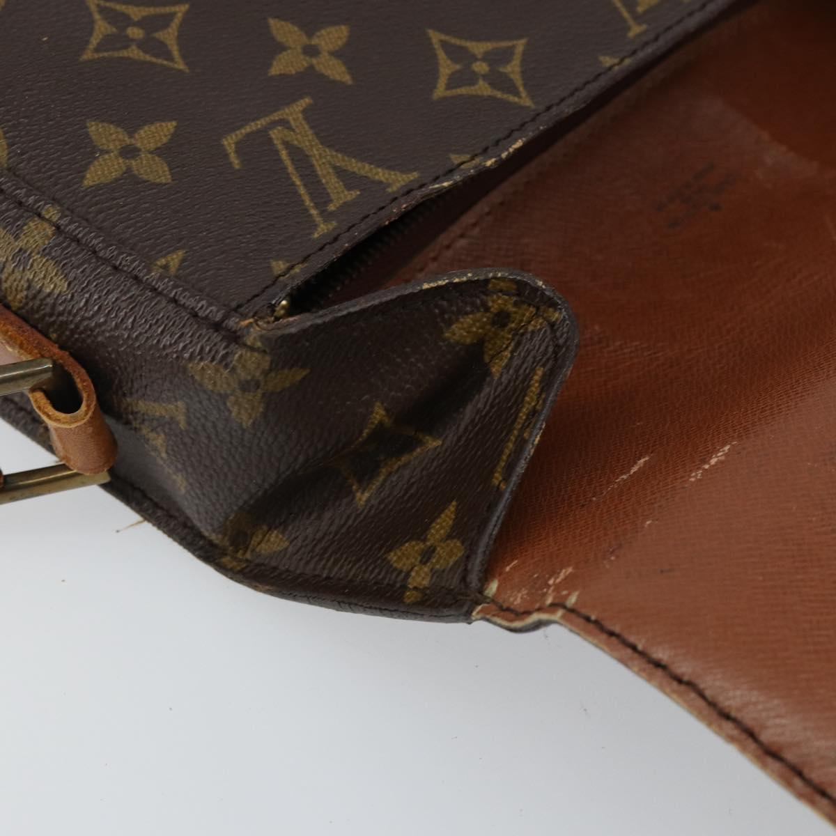 LOUIS VUITTON Monogram Saint Cloud GM Shoulder Bag M51242 LV Auth 144016