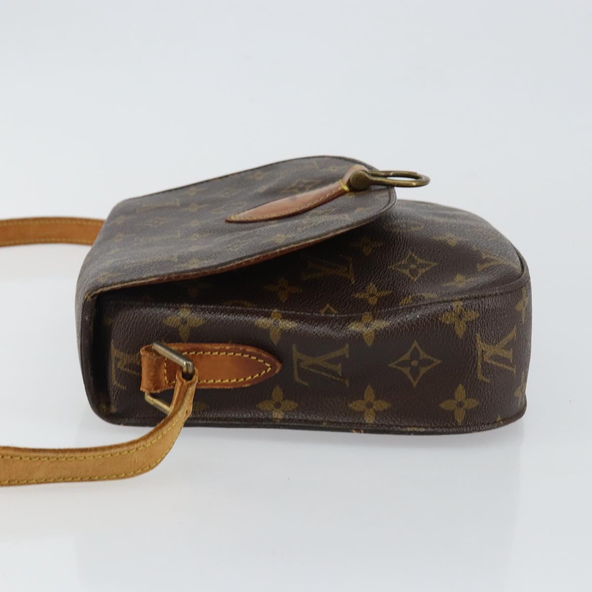 LOUIS VUITTON Monogram Saint Cloud GM Shoulder Bag M51242 LV Auth 144016