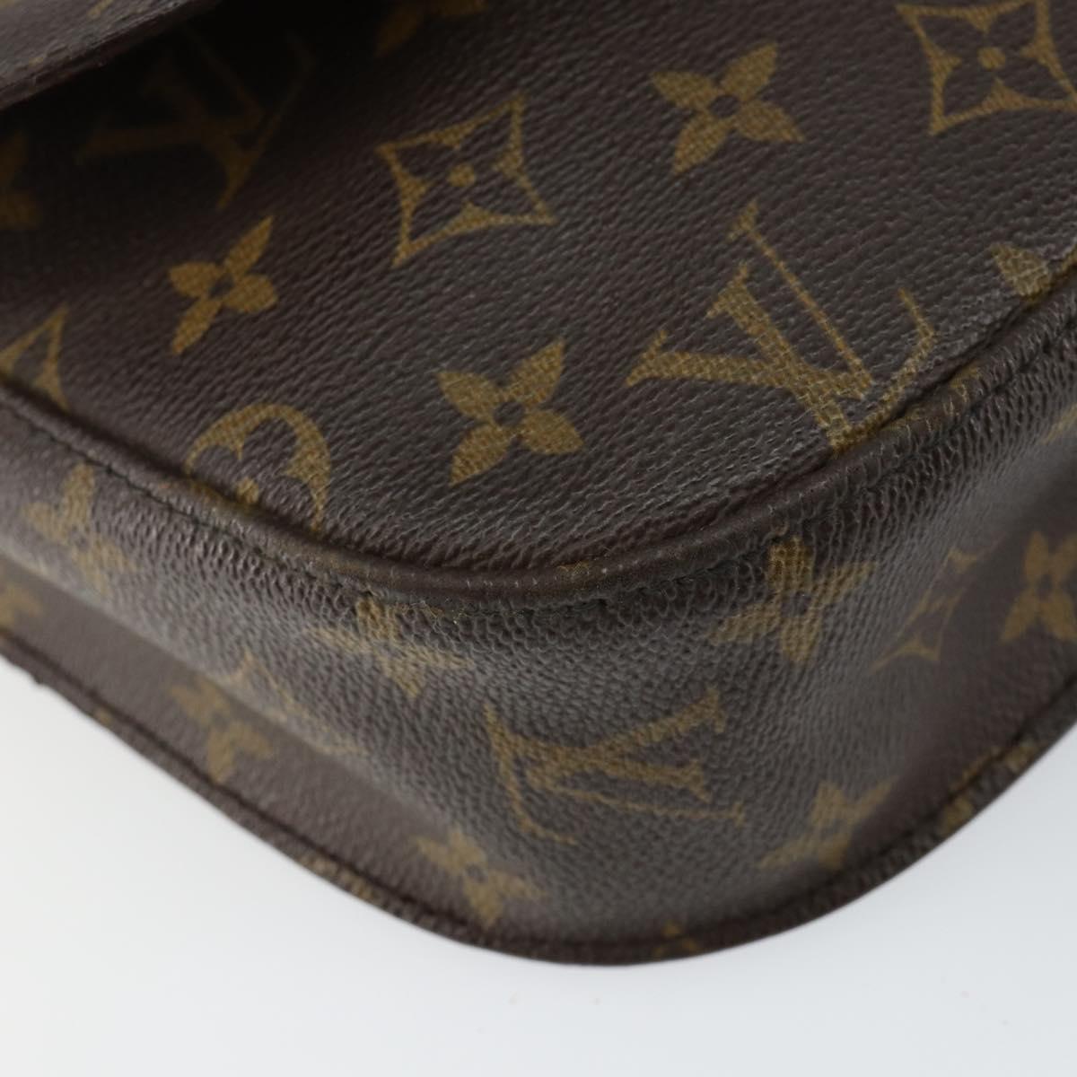 LOUIS VUITTON Monogram Saint Cloud GM Shoulder Bag M51242 LV Auth 144017