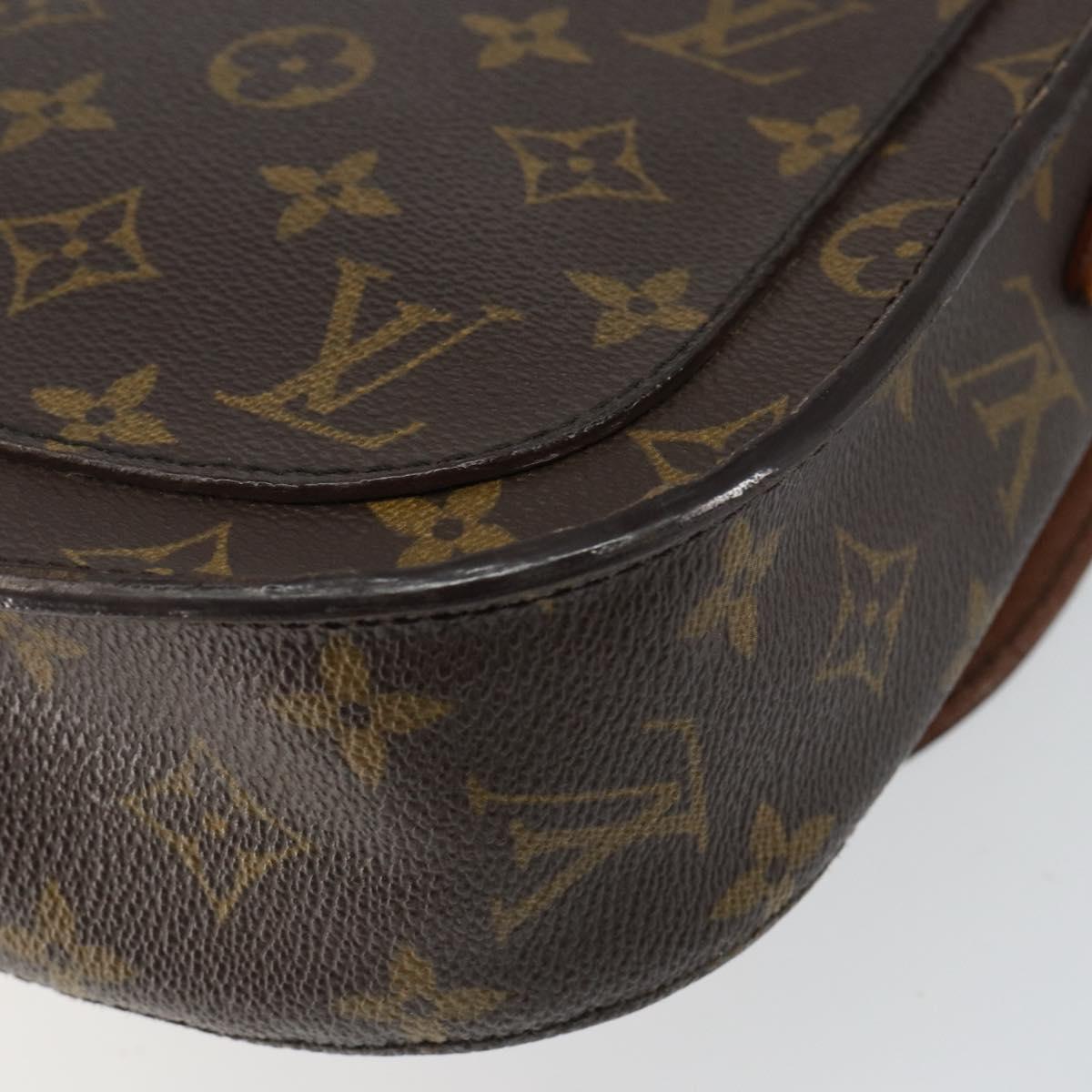 LOUIS VUITTON Monogram Saint Cloud GM Shoulder Bag M51242 LV Auth 144017