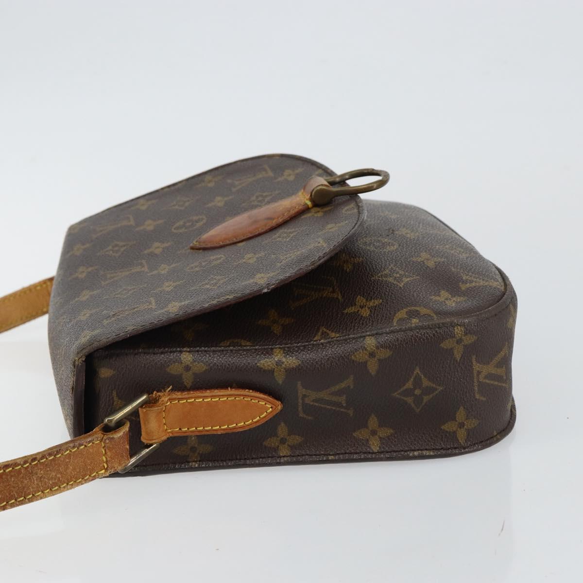 LOUIS VUITTON Monogram Saint Cloud GM Shoulder Bag M51242 LV Auth 144017